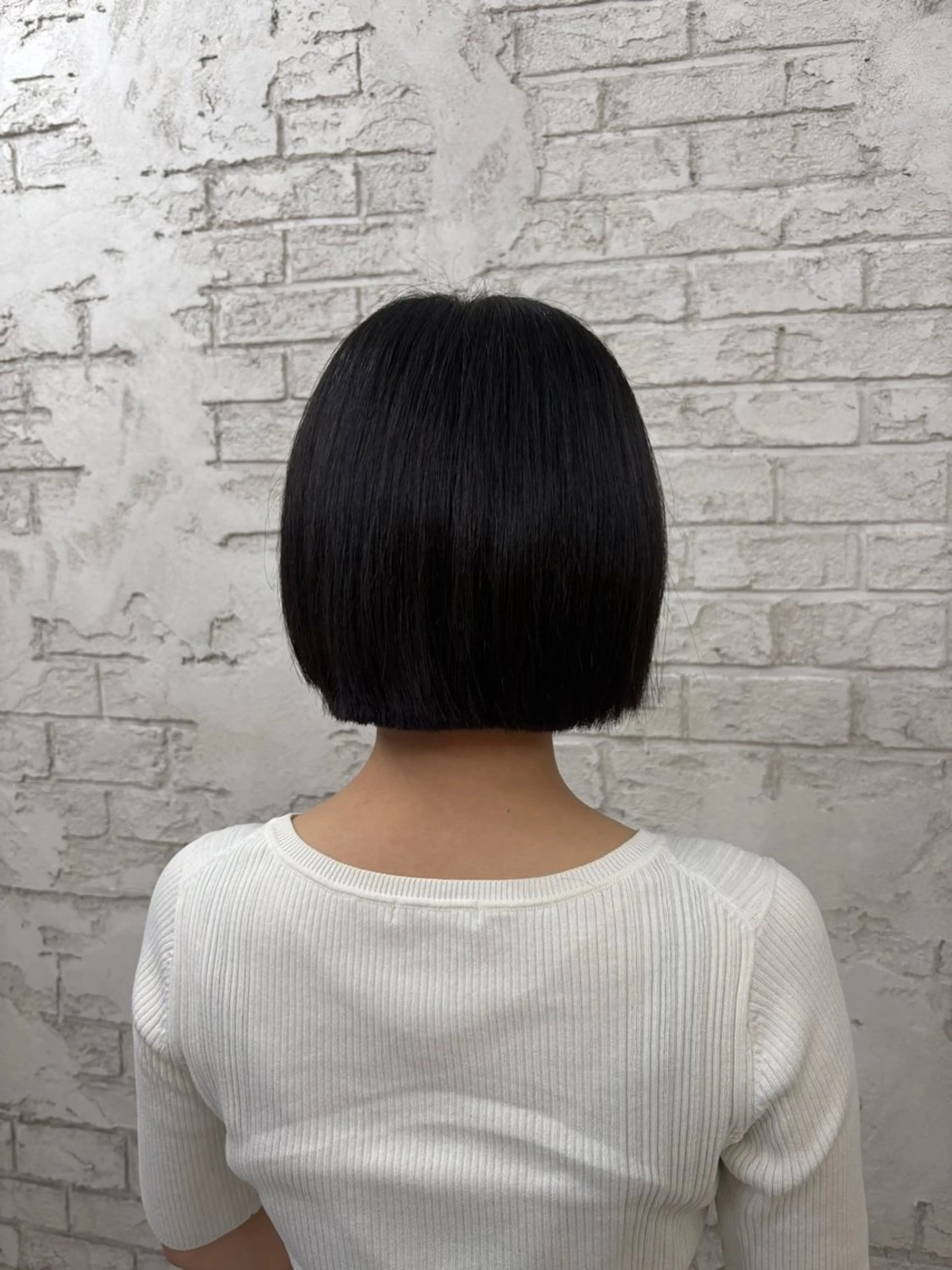 ショート ショートボブモデル募 集中🎀Ruka🎀のヘアスタイル
