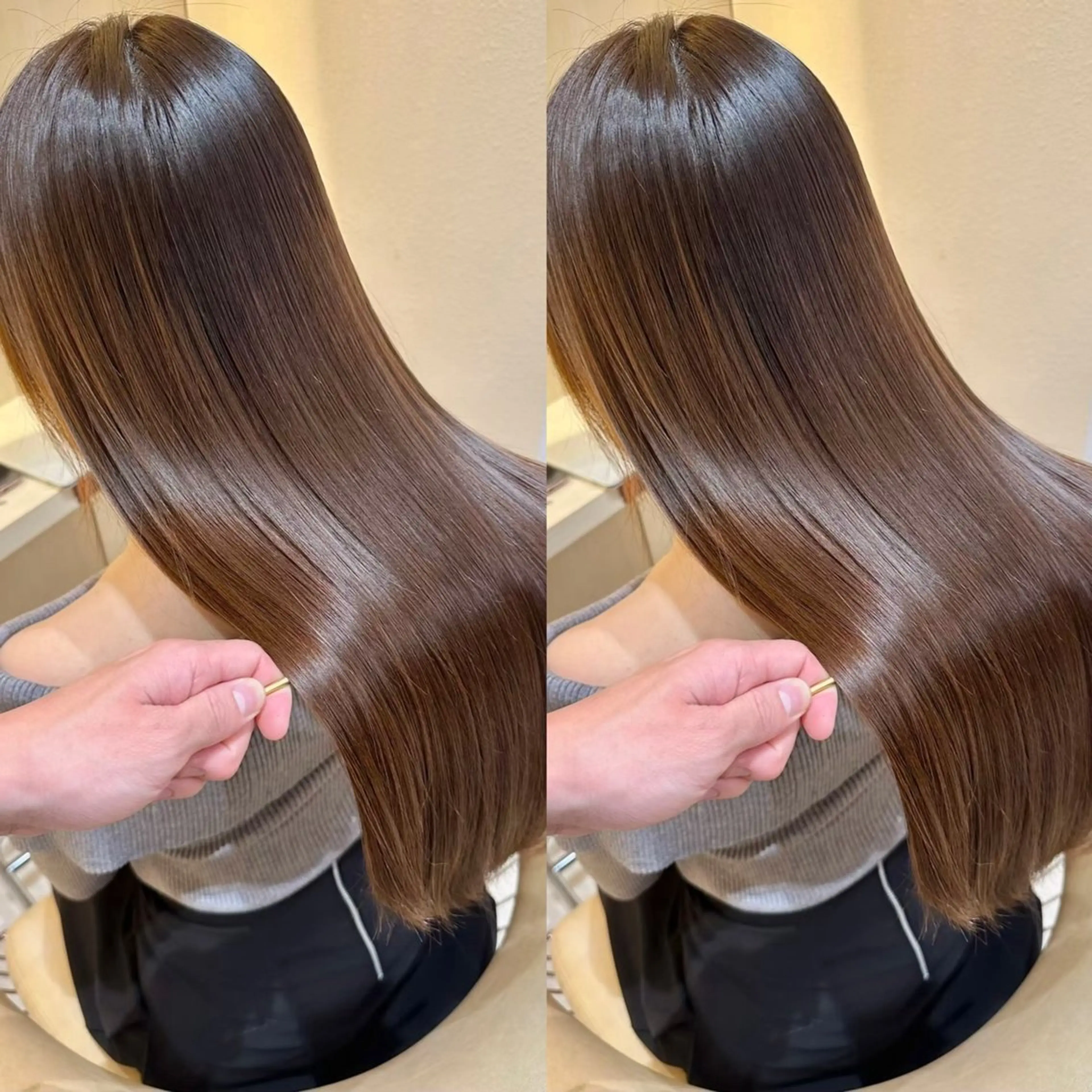 ロング カット ヘアカラー 縮毛矯正 トリートメント 美髪/カラー 美容院🌈渡辺隼也のヘアスタイル