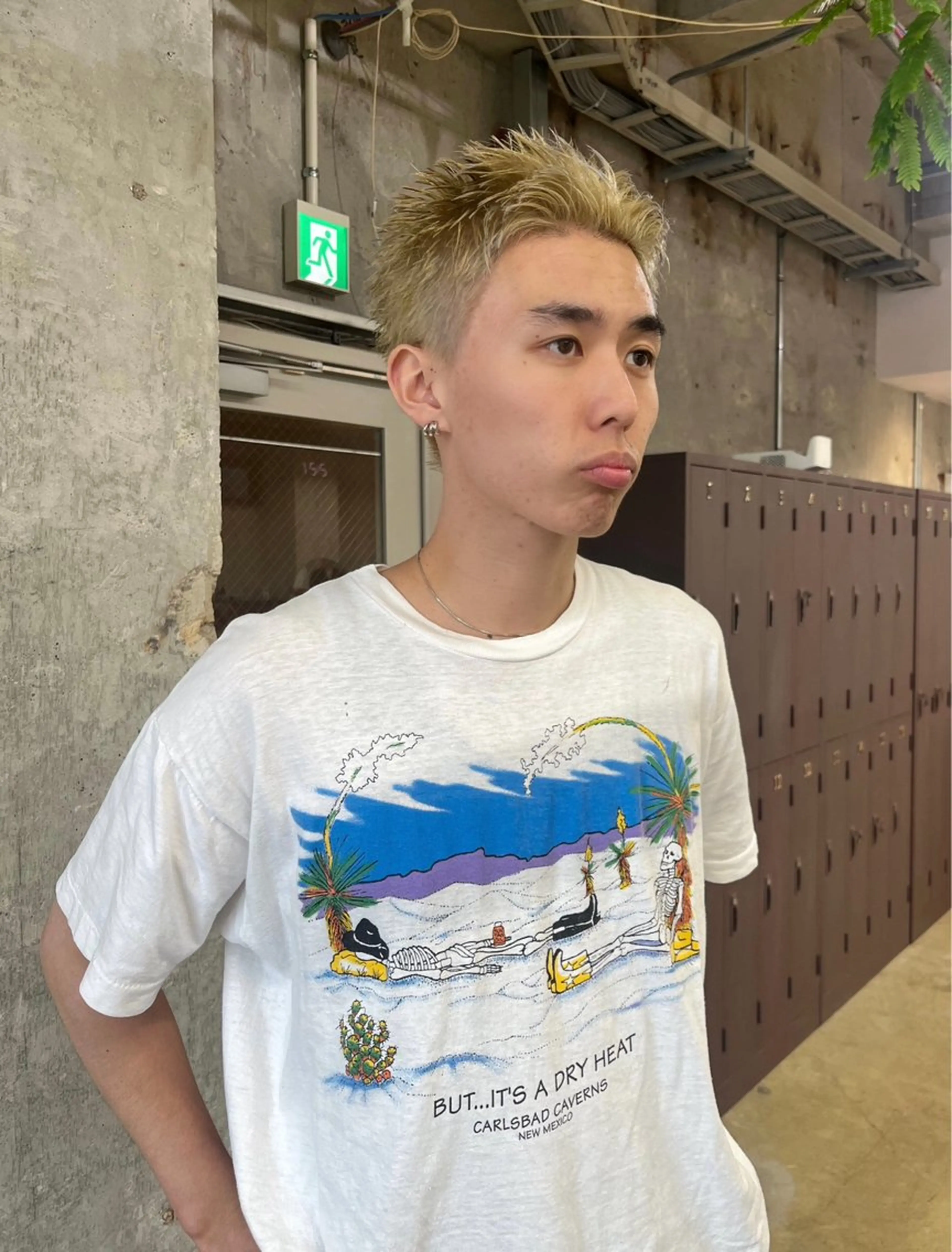 ショート カラー メンズ ナガノリノ /ボブ/ ベージュ/暖色のヘアスタイル