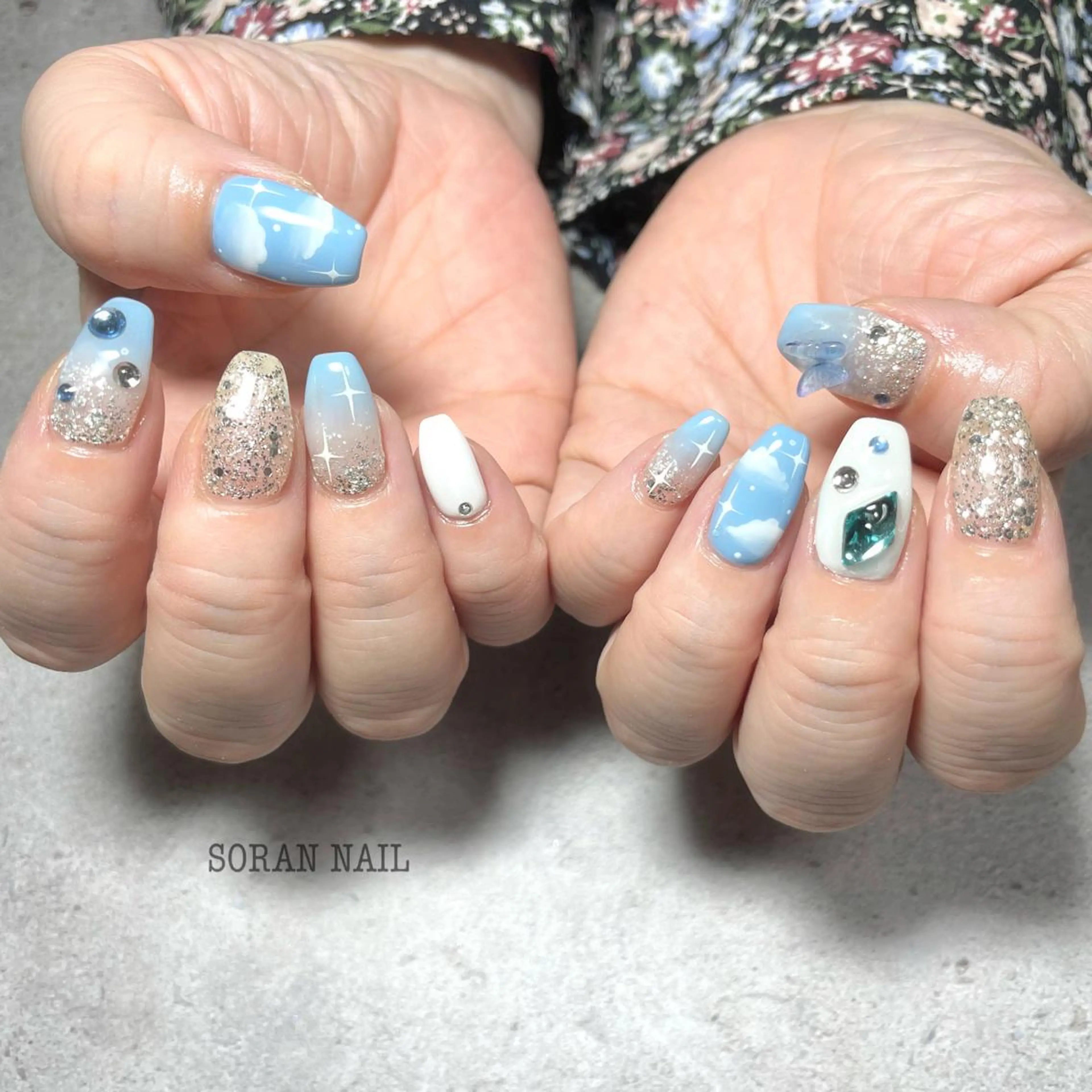 ネイル ハンドネイル soran nailのネイルデザイン
