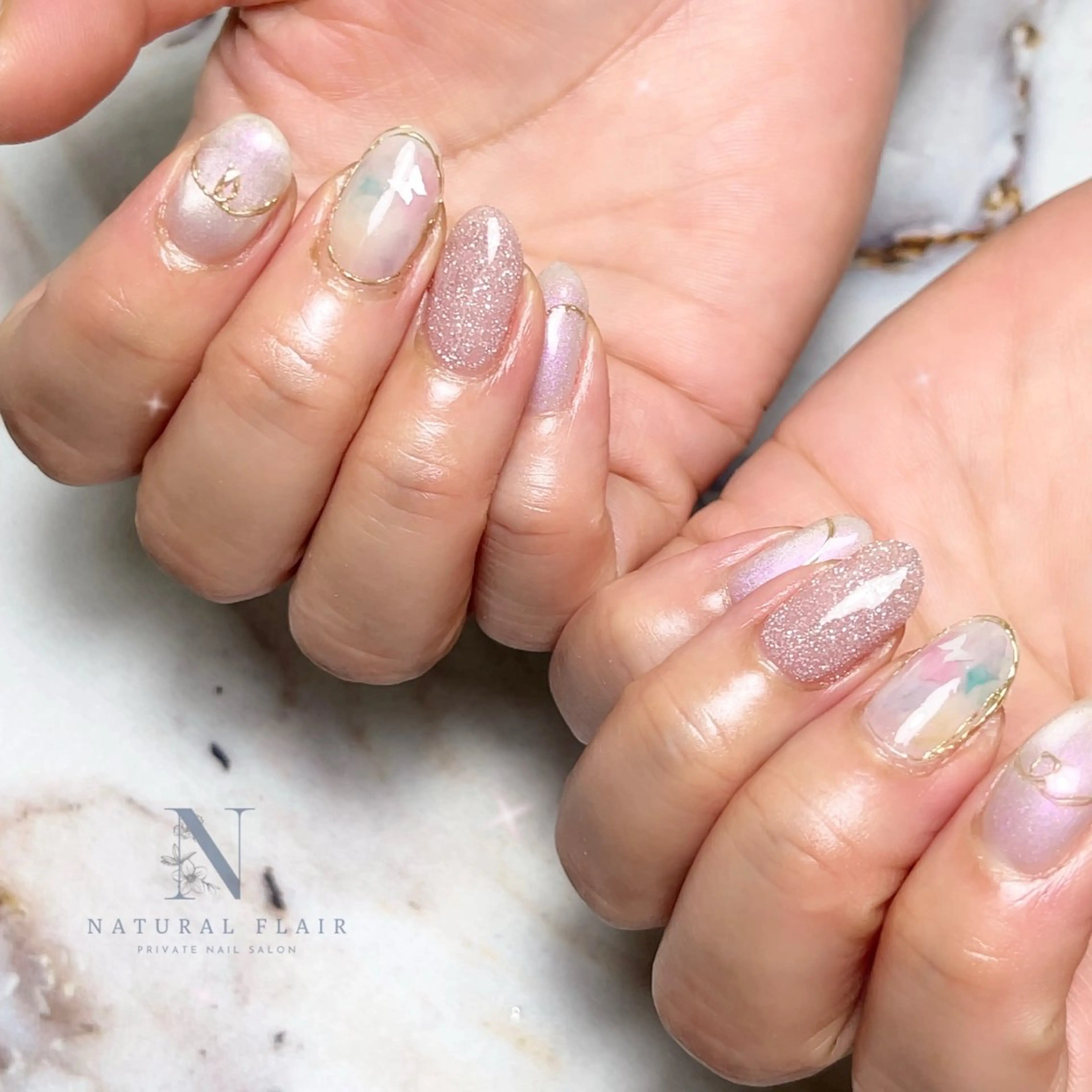 ネイル ハンドネイル natural flairのネイルデザイン