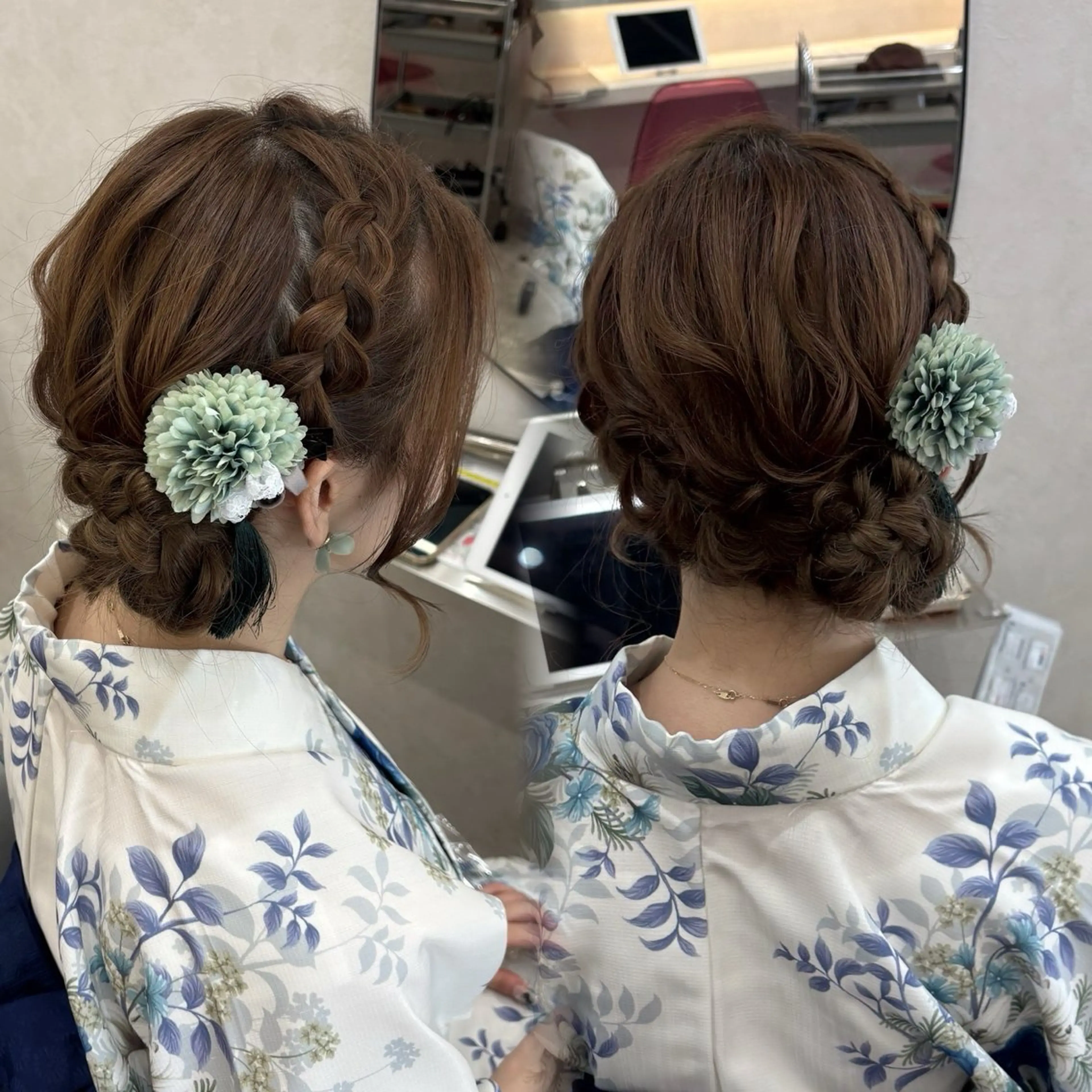 🩰ヘアアレンジ🩰(アップスタイル)の写真
