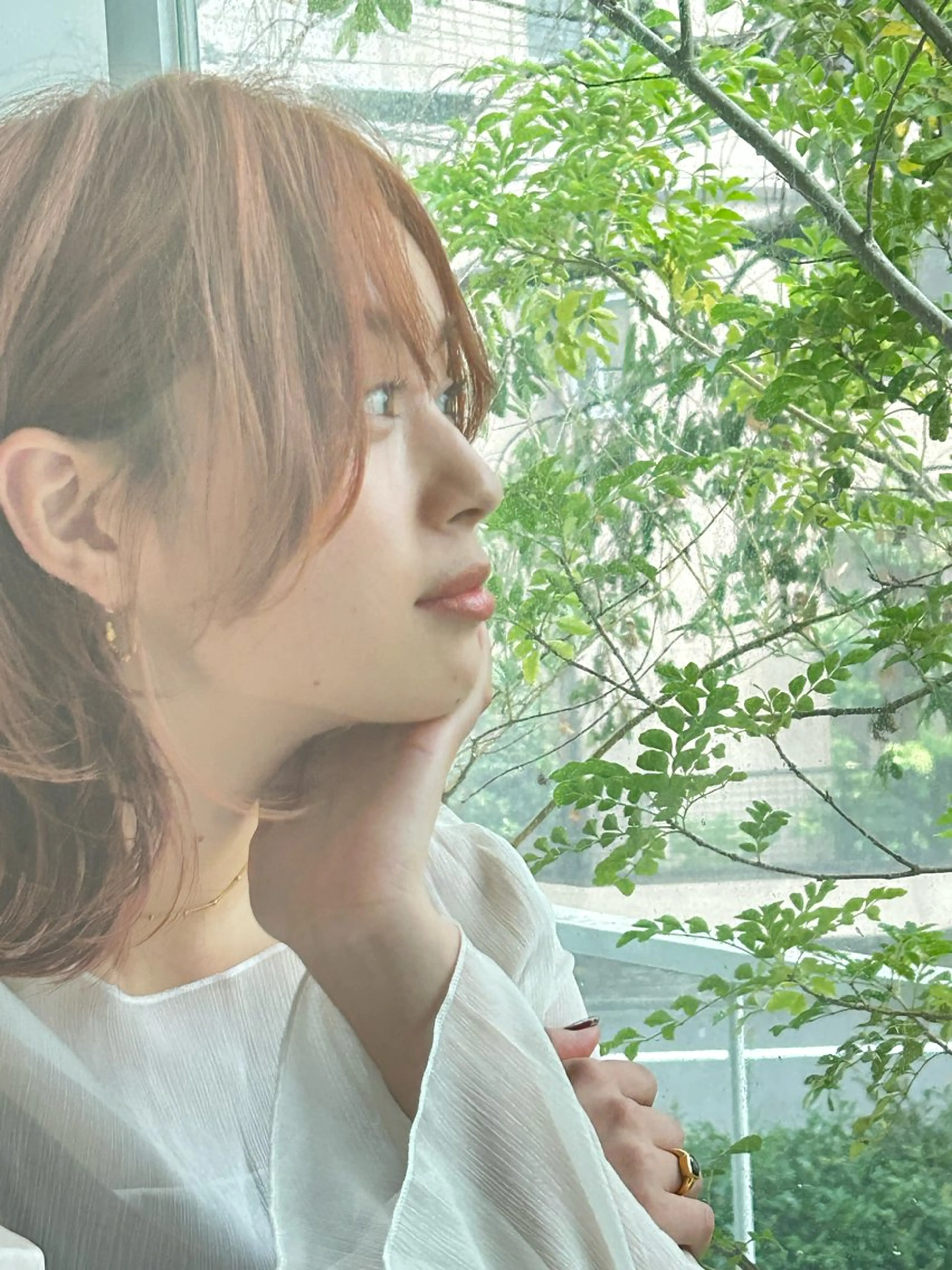 ミディアム 美容室gross所属・渕本 瑠世のヘアスタイル