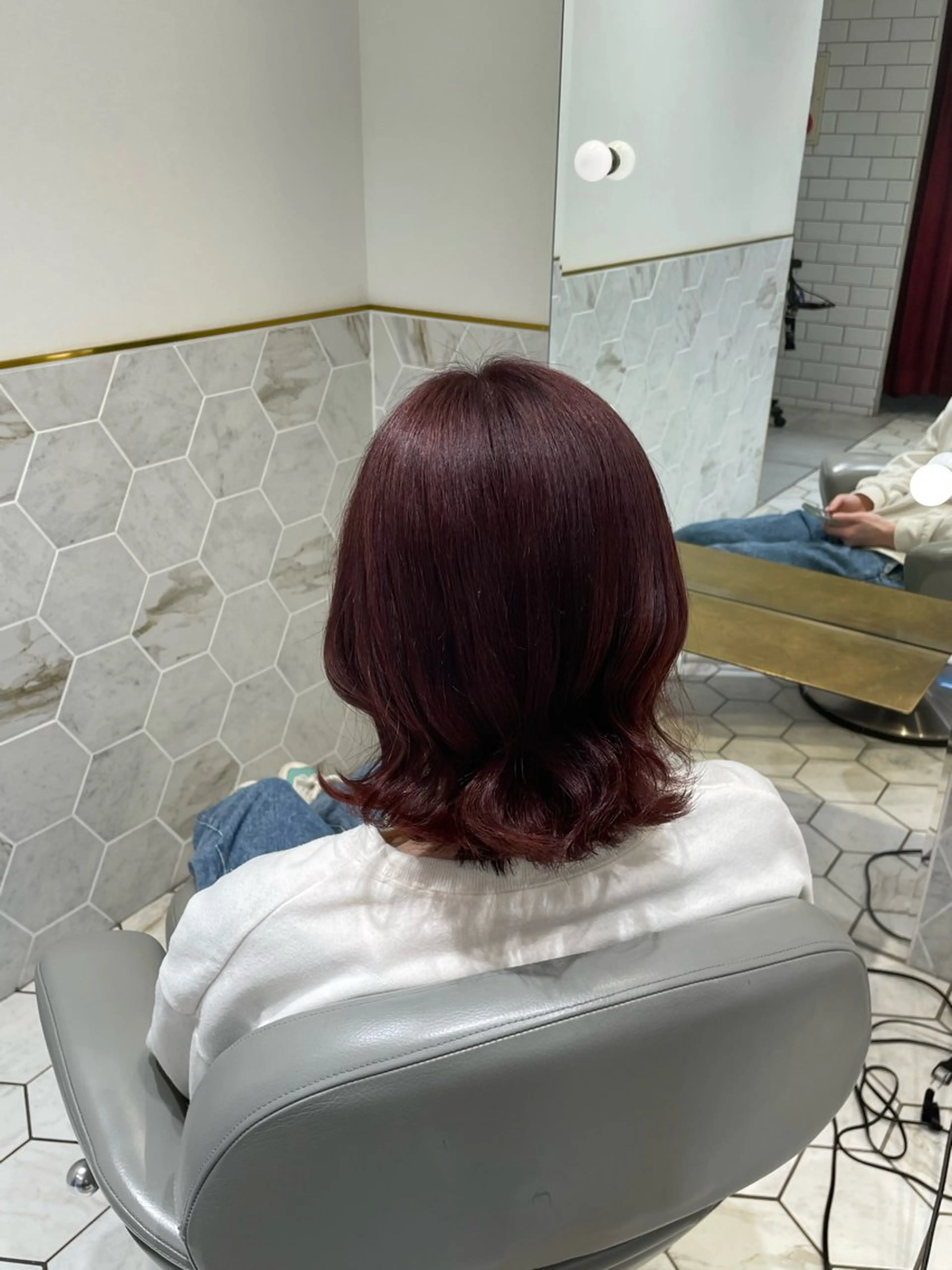 カラー ヘアカラー 透明感 カラー/RICOのヘアスタイル