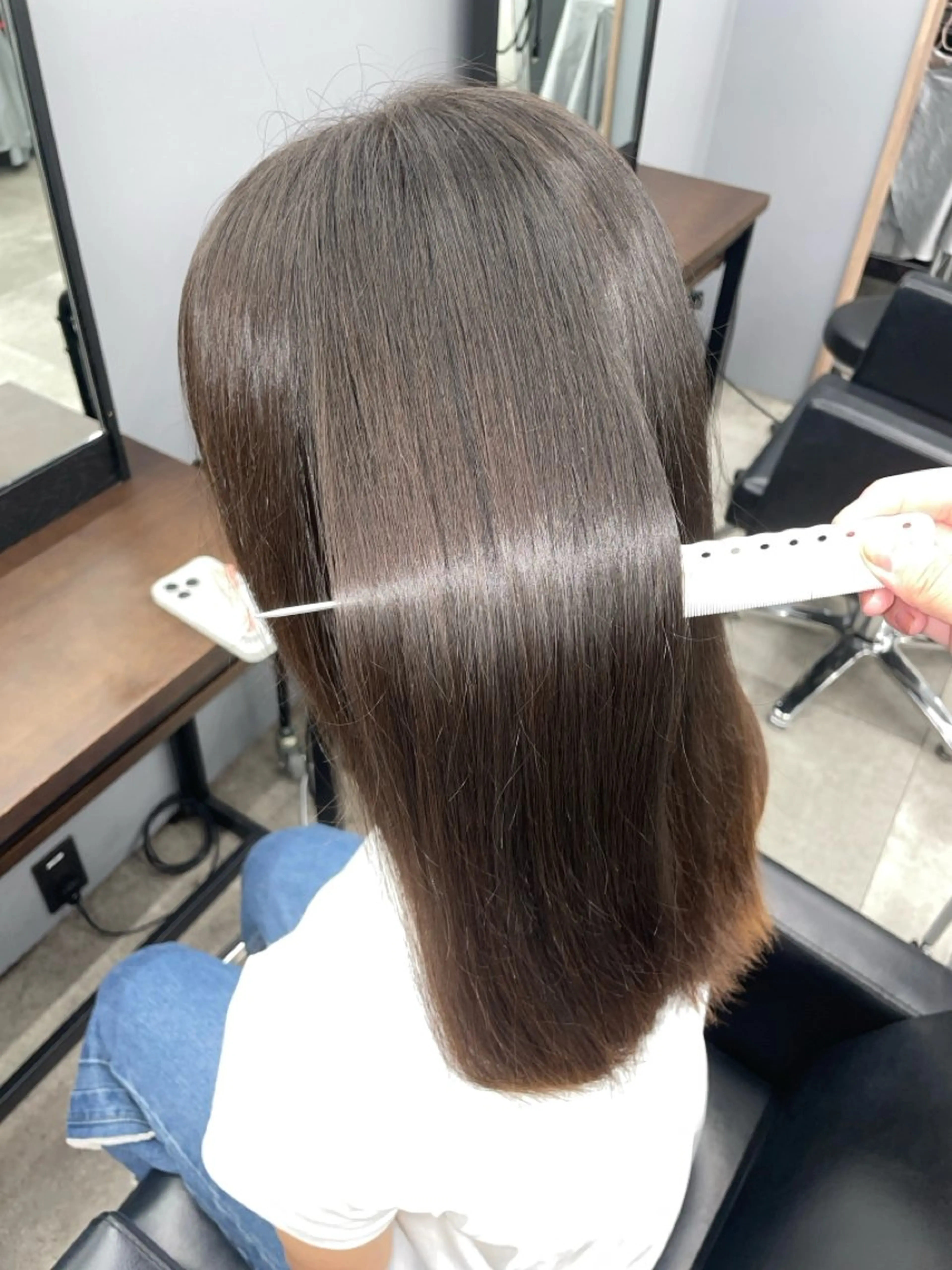 ロング 艶髪／トリートメント ⭐️KIRARI⭐️のヘアスタイル