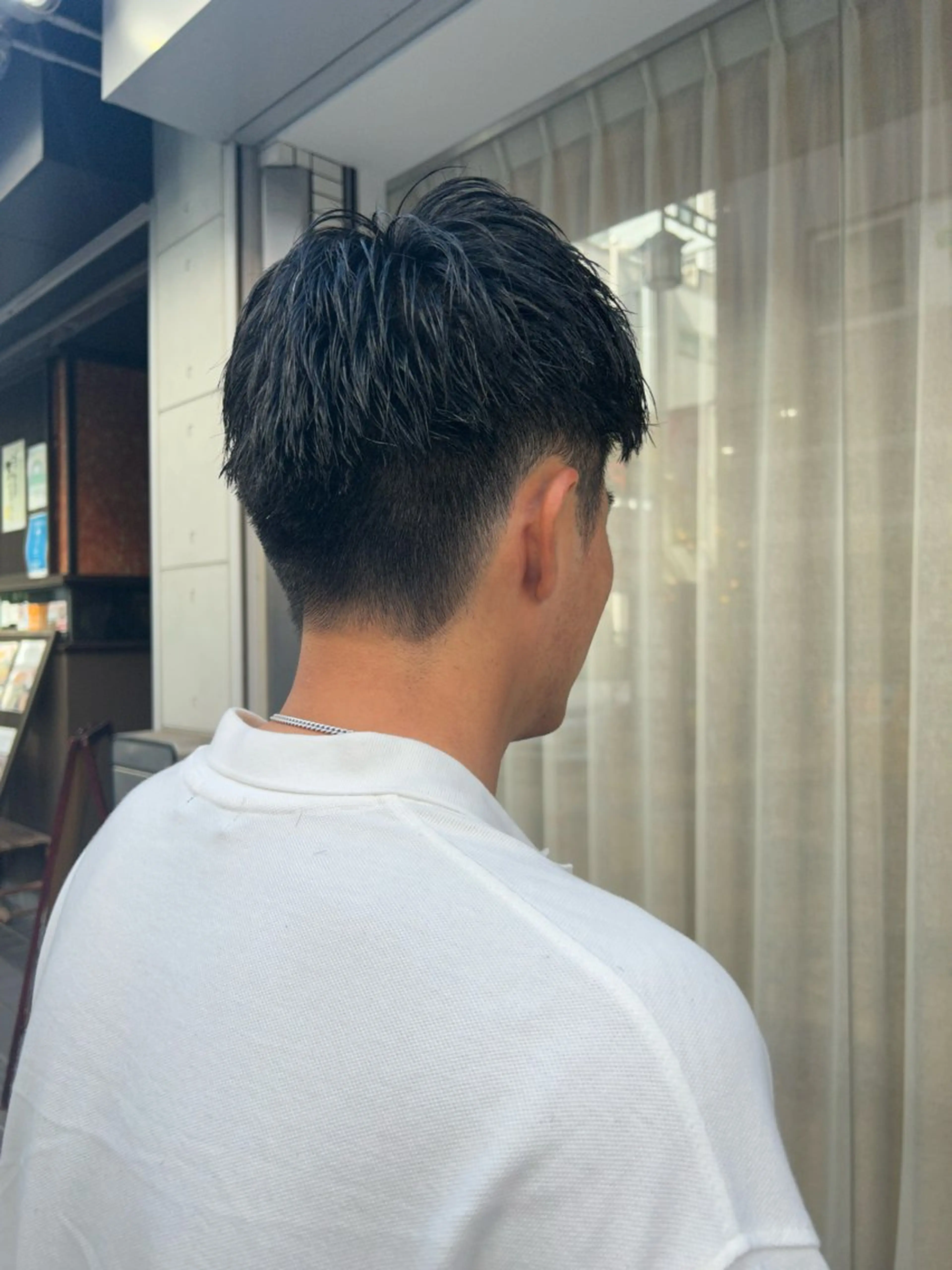 メンズ カット MARCiE所属・MIKA/ボブ/ メンズ/艶カラーのヘアスタイル