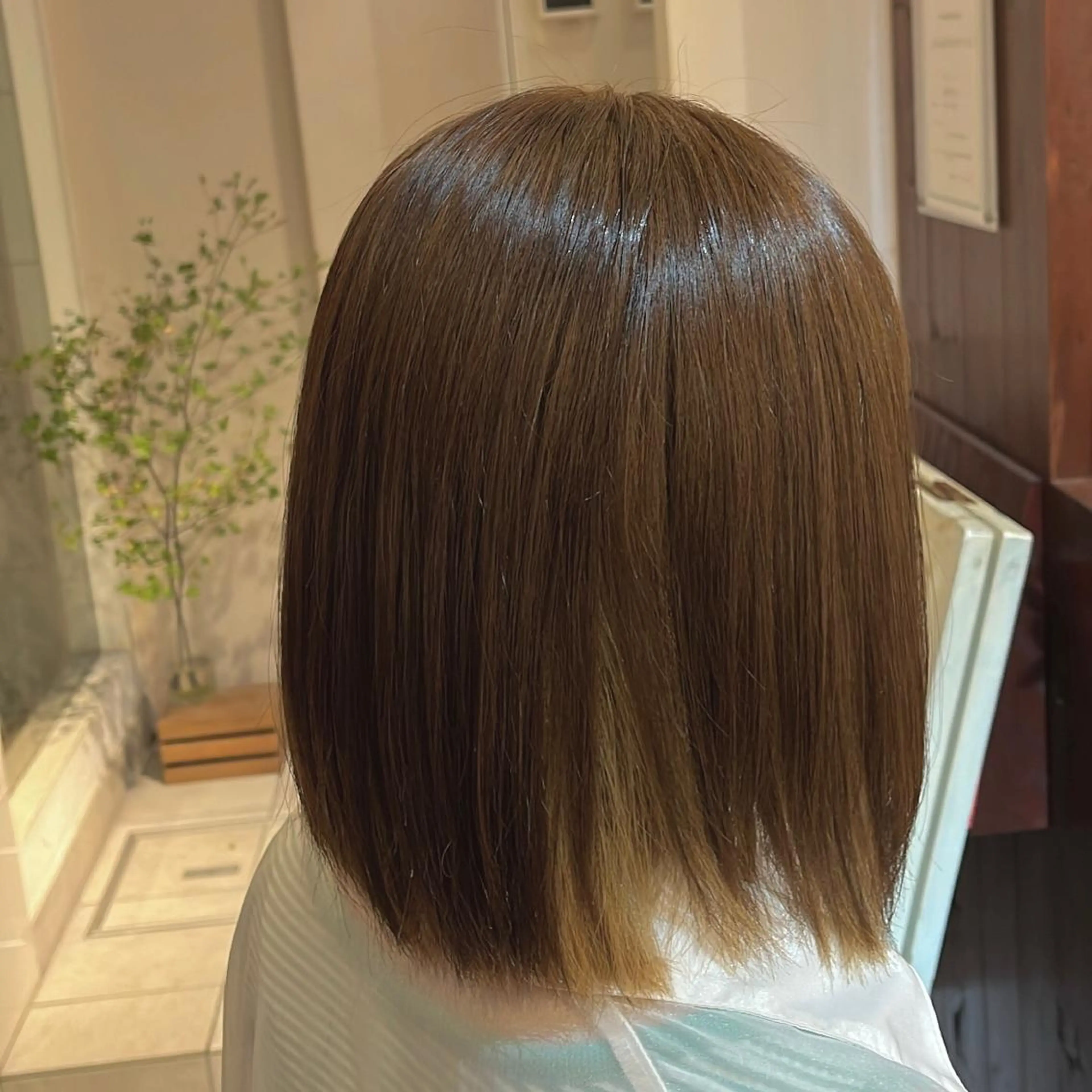 ミディアム カラー ブリーチ YUMEKA🩶 /パーマ🌀のヘアスタイル