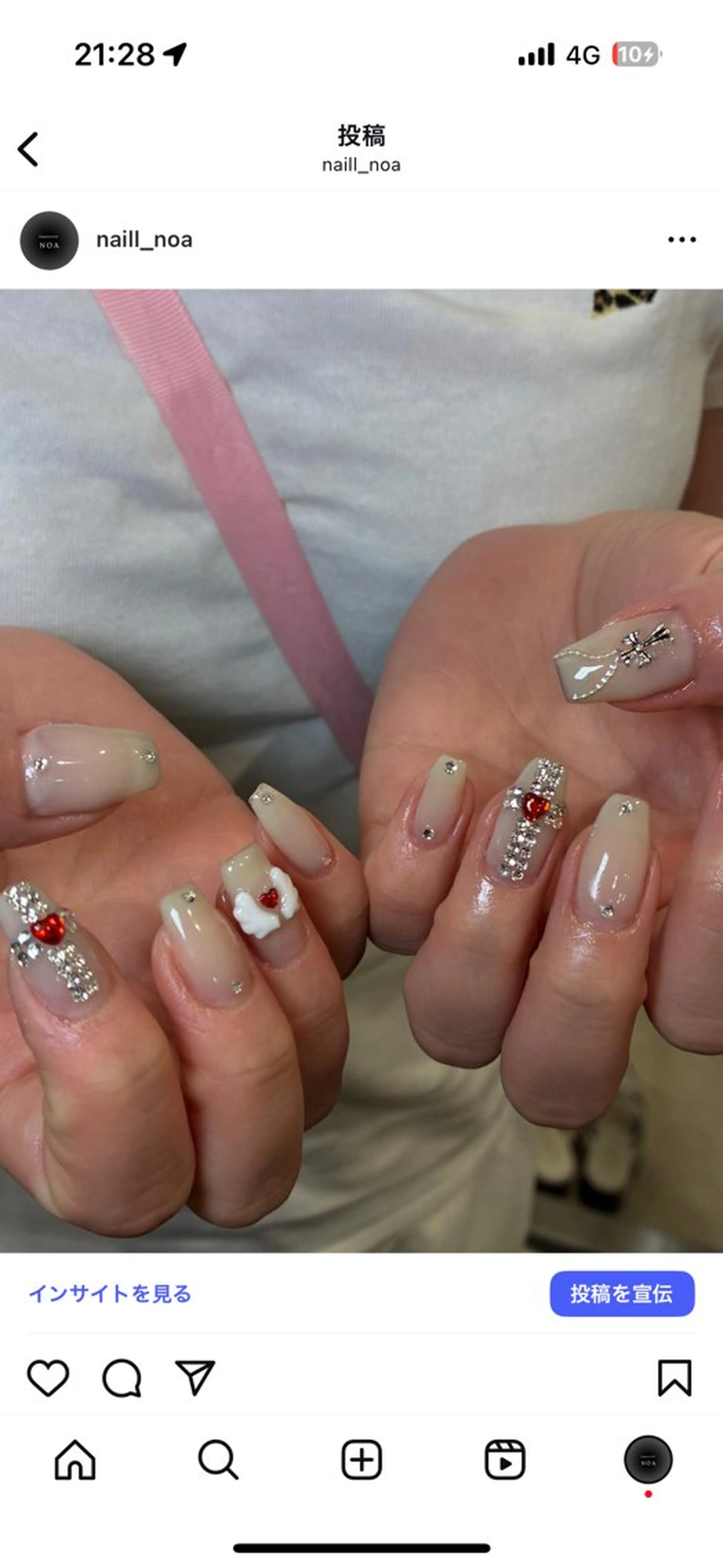 ネイル ハンドネイル NOA NAIL所属・TSUBAKI NOAのネイルデザイン
