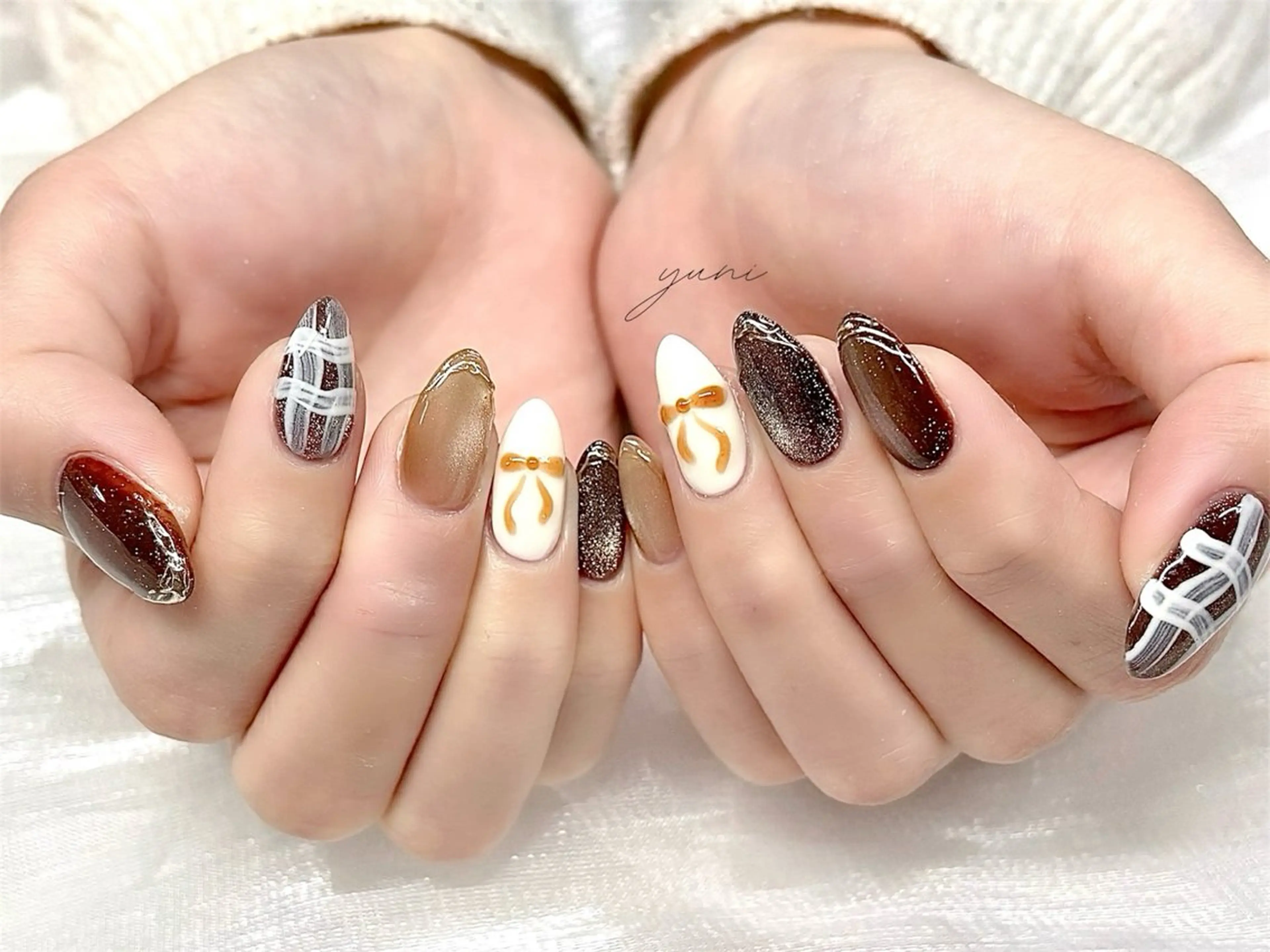 ネイル ハンドネイル Yuni FanFanNailのネイルデザイン