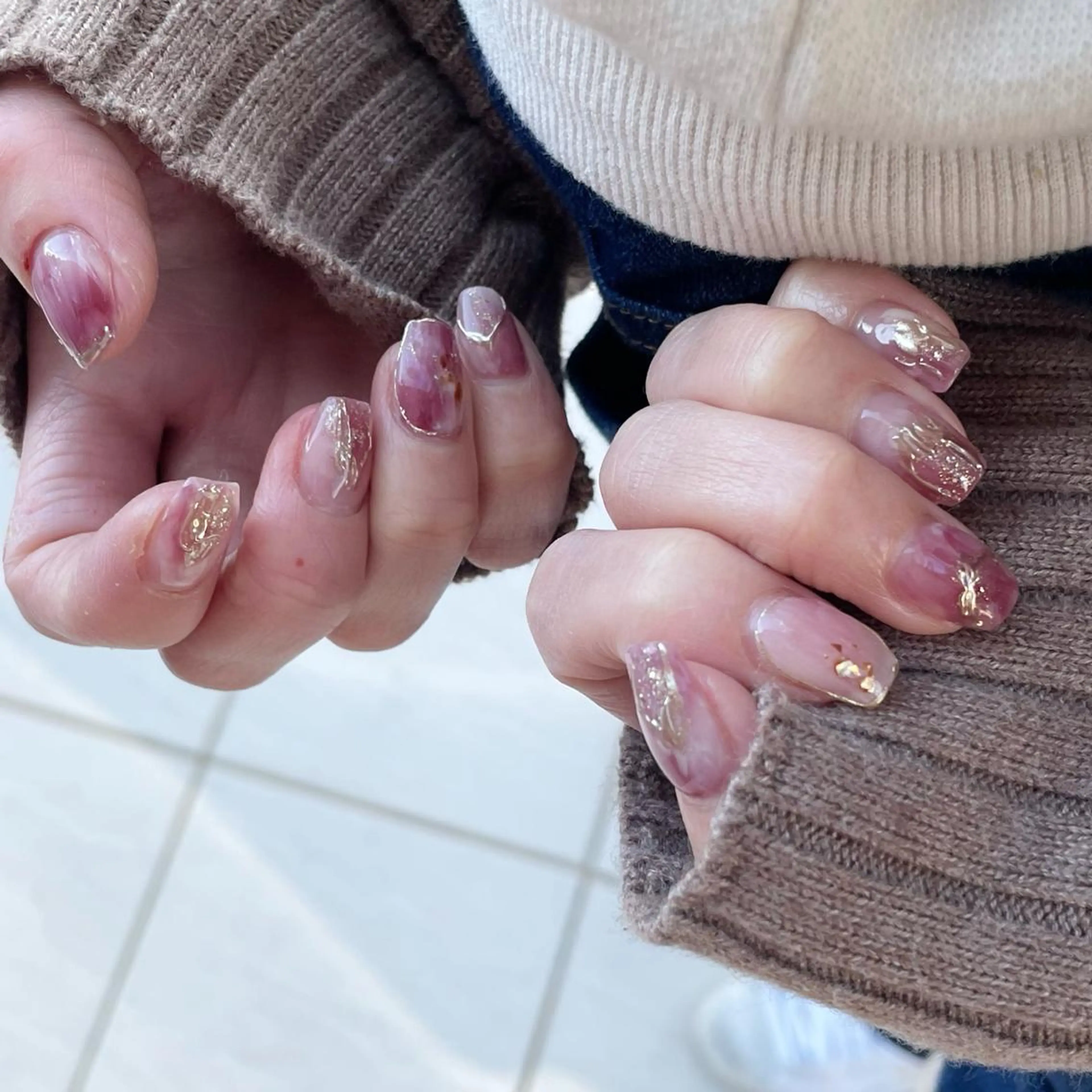 ネイル ハンドネイル nailroom roséeのネイルデザイン