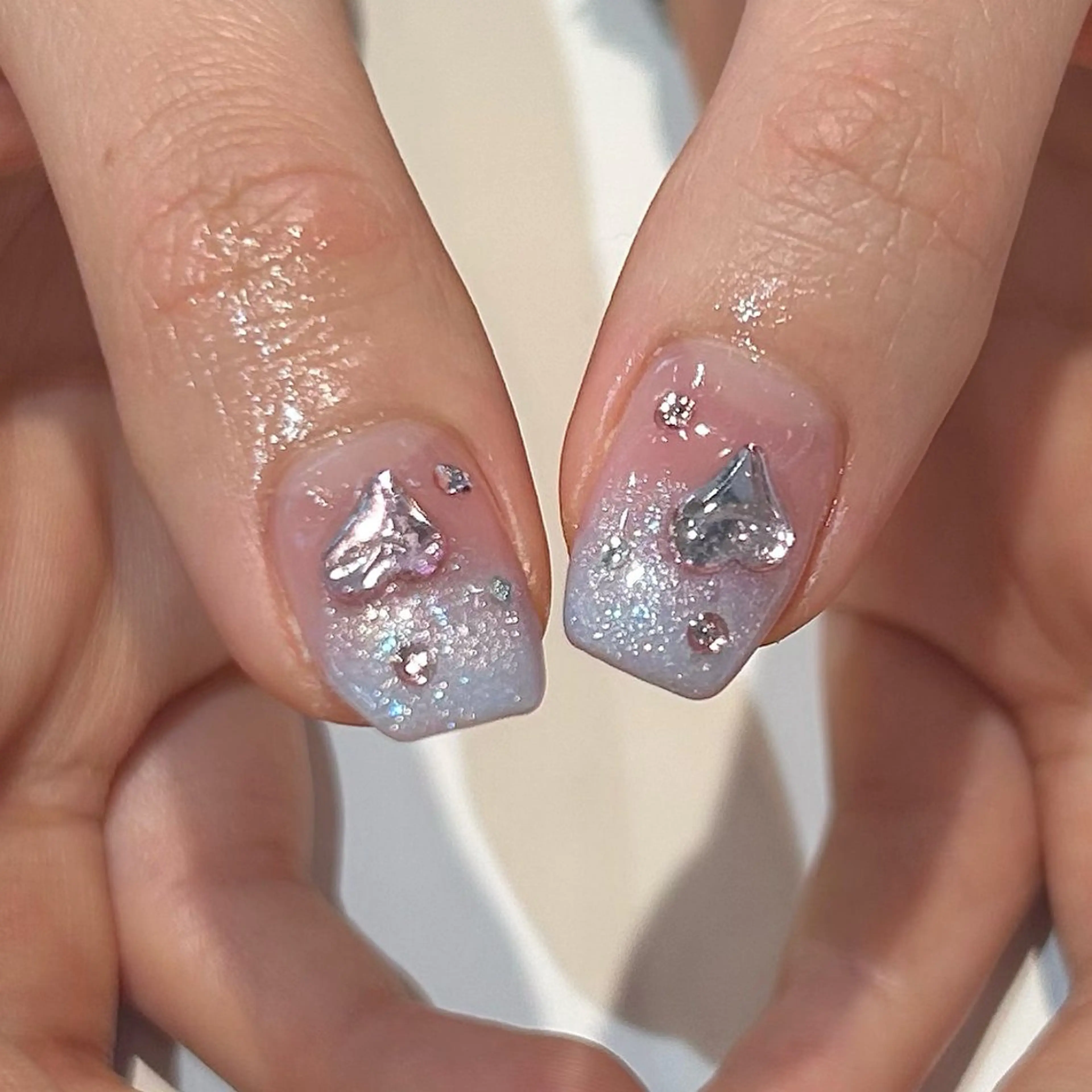 ネイル ハンドネイル nail ♡" Riri韓国ガーリーのネイルデザイン