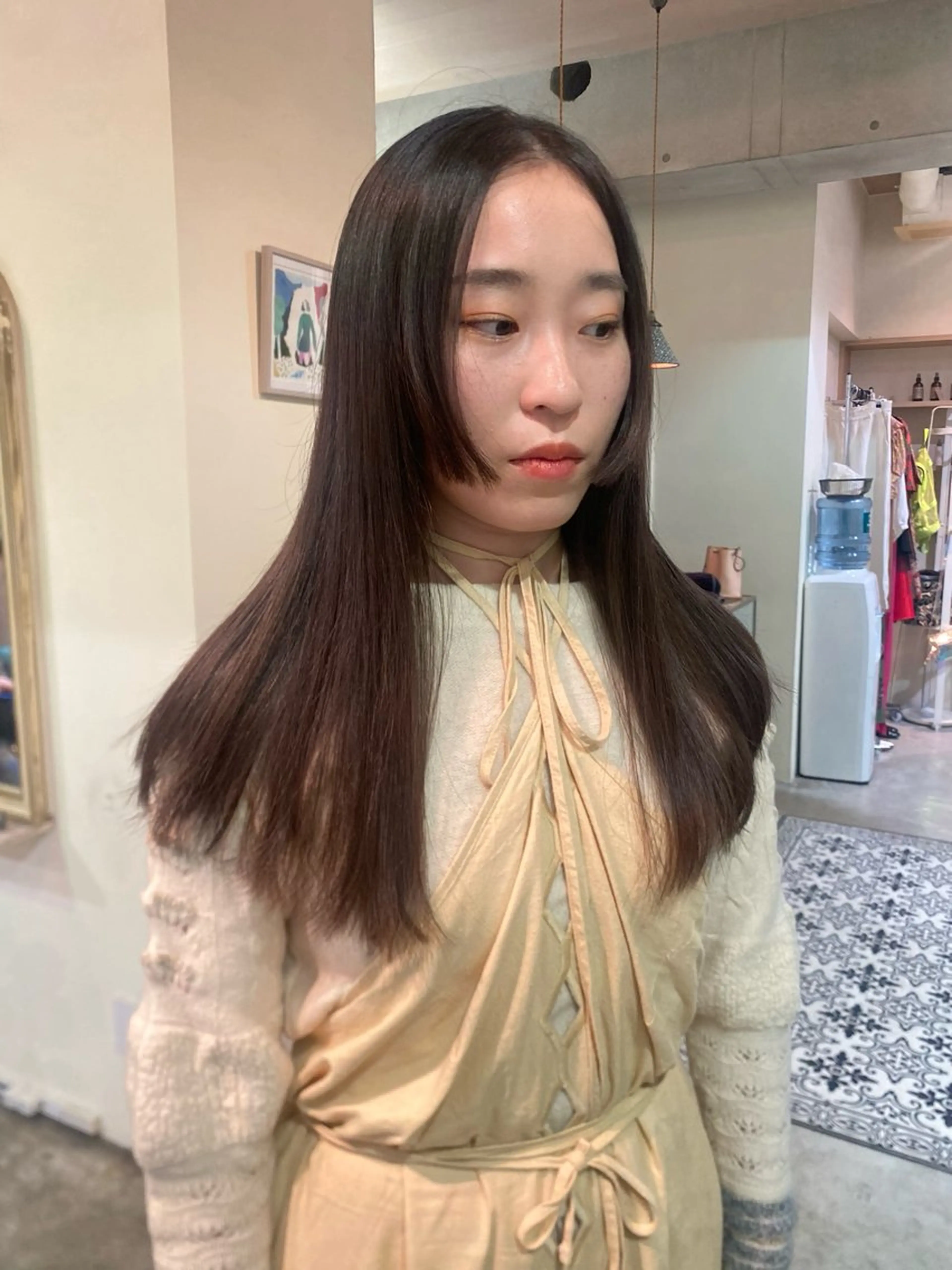 ロング miumiu/恵比寿 カットモデル募集のヘアスタイル