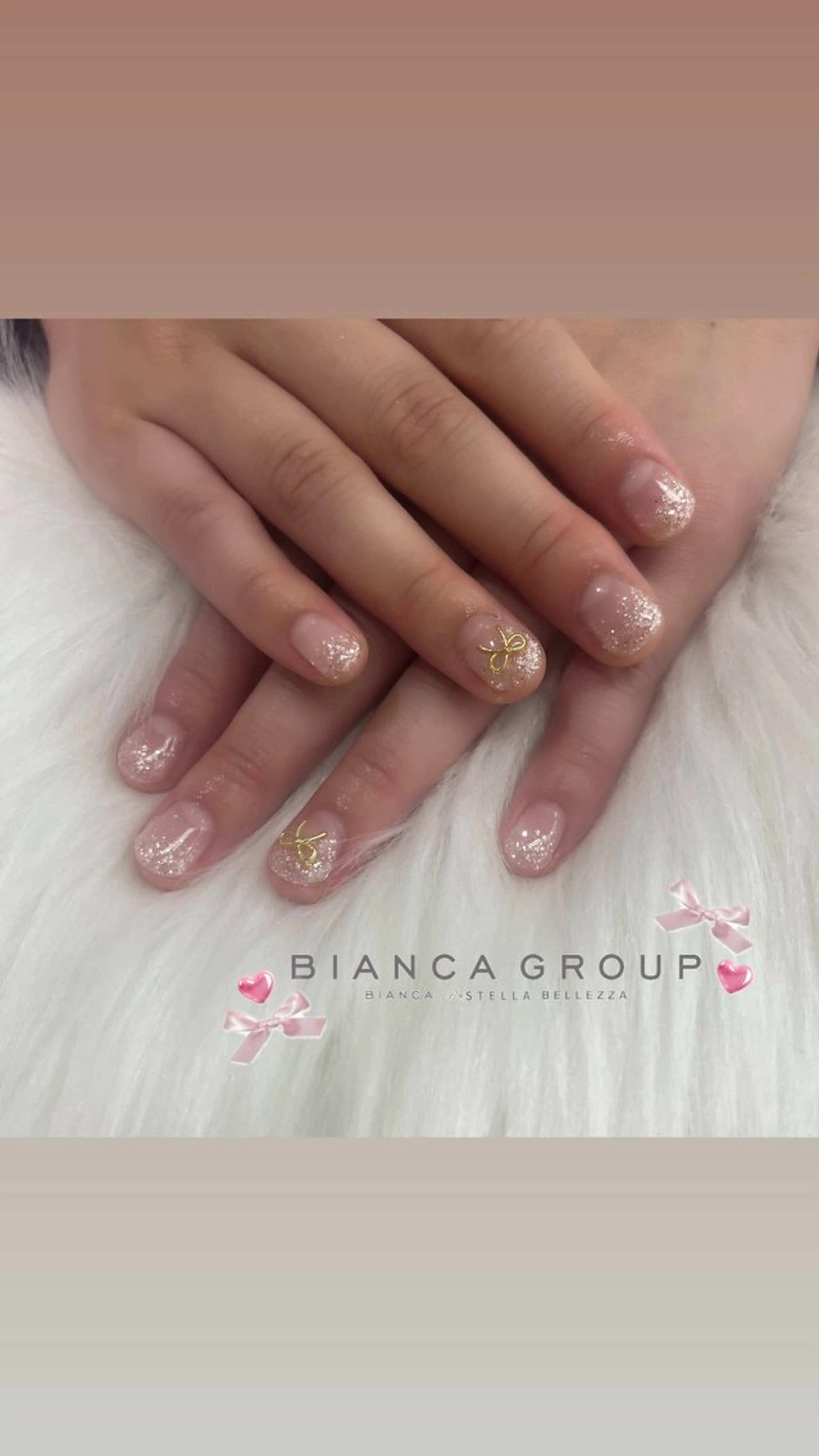 ネイル ハンドネイル Bianca 立川 Kouno ⭐️のネイルデザイン