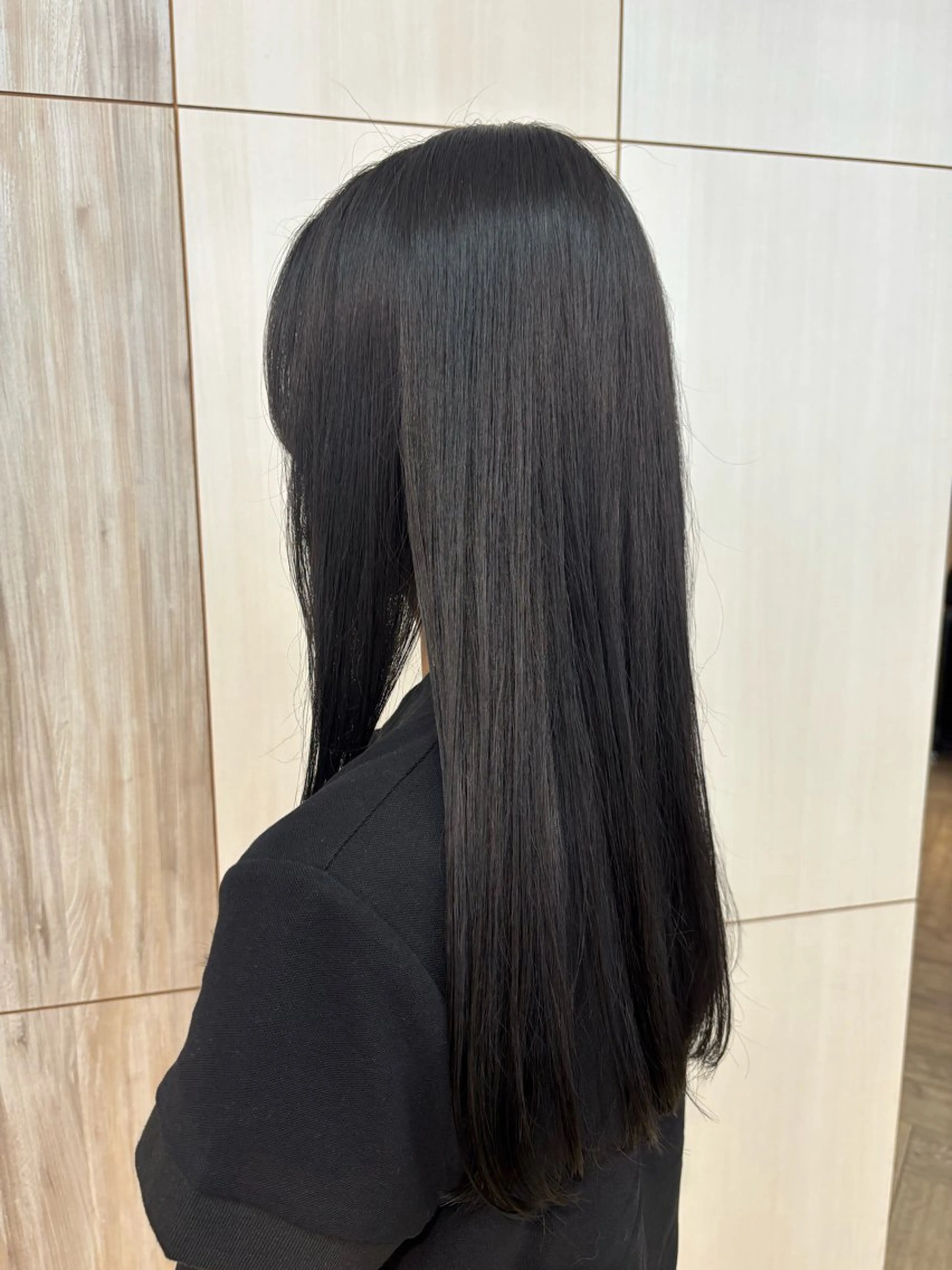 ロング カラー ヘアカラー トリートメント ゆうこ🍀艶カラー/ ストレート/艶髪のヘアスタイル