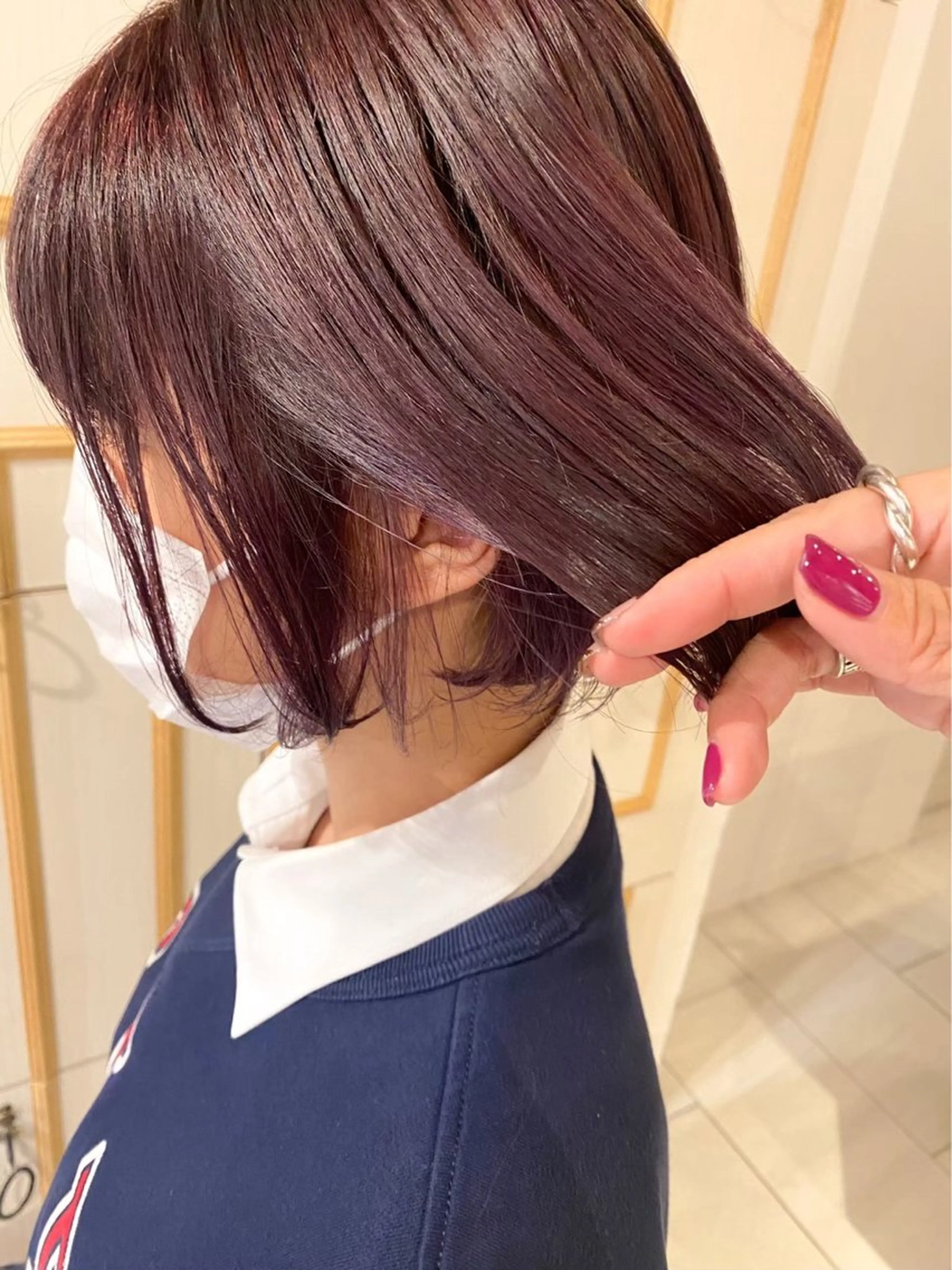 ミディアム 優希 ／カットモデル募集中のヘアスタイル
