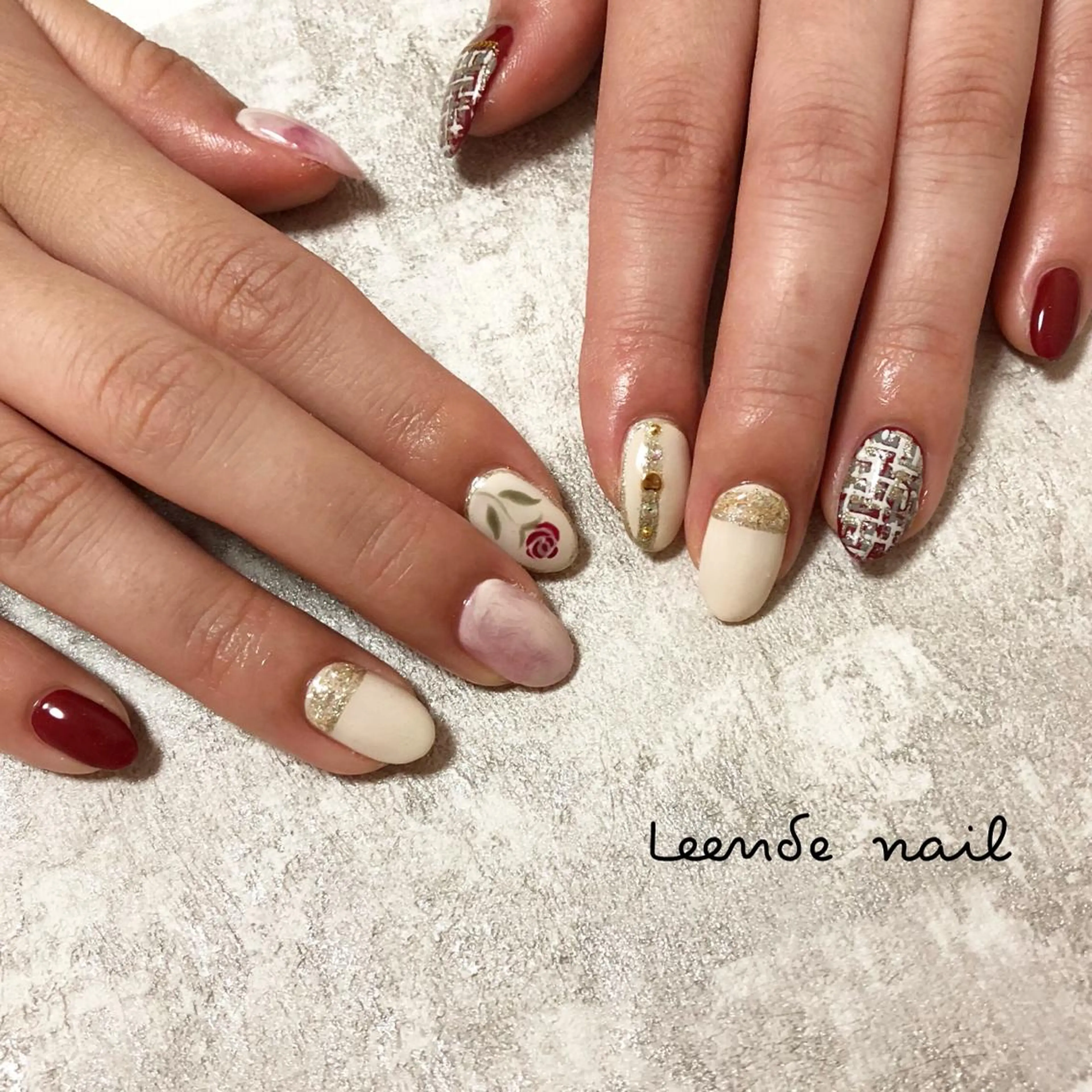 ネイル ハンドネイル Leendenail 【リエンダネイル】のネイルデザイン