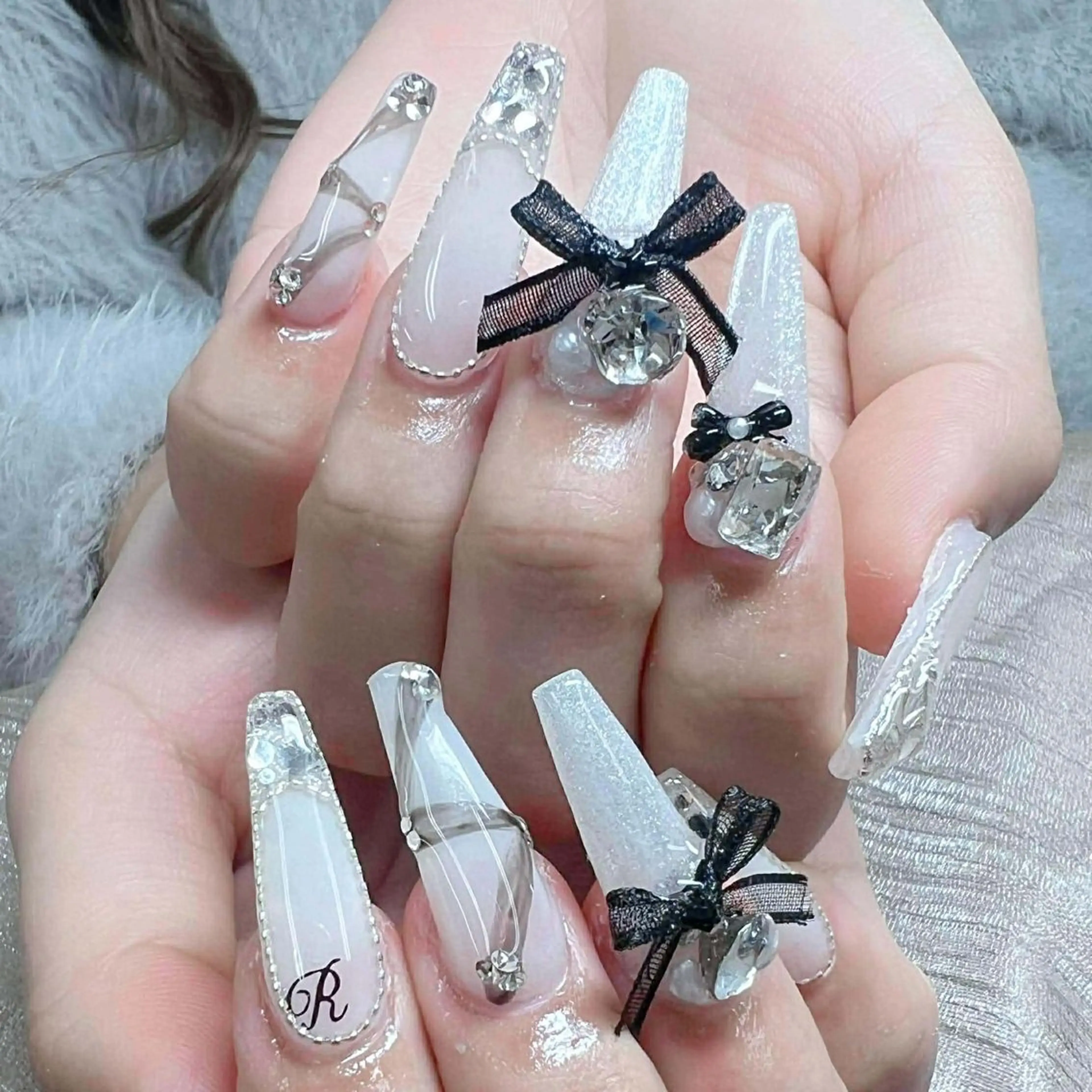ネイル ハンドネイル ANH NAIL ゴテゴテ専門店💎のネイルデザイン