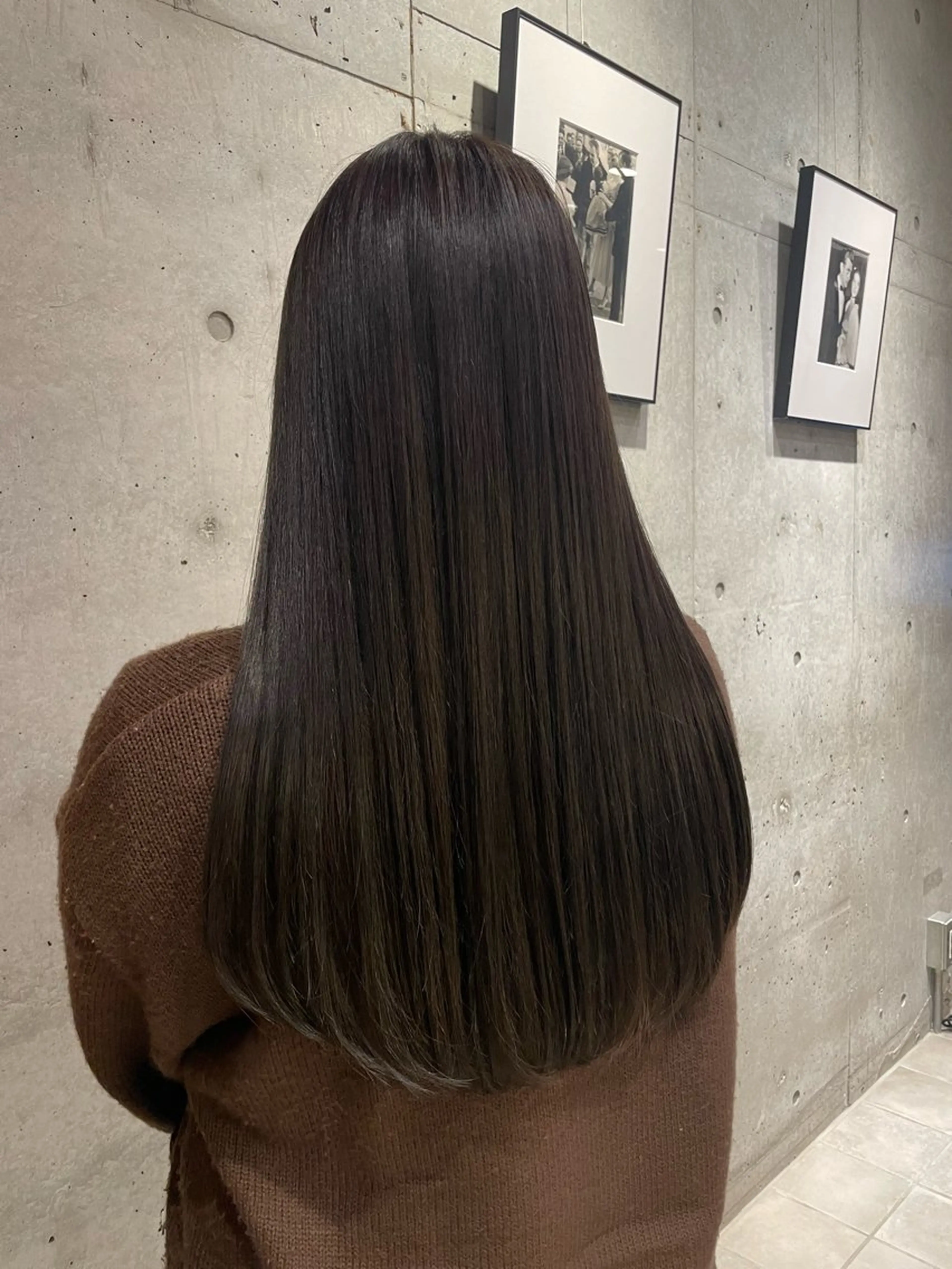 ロング カラー ロング CRESCENDO 山本樹カットカラーのヘアスタイル