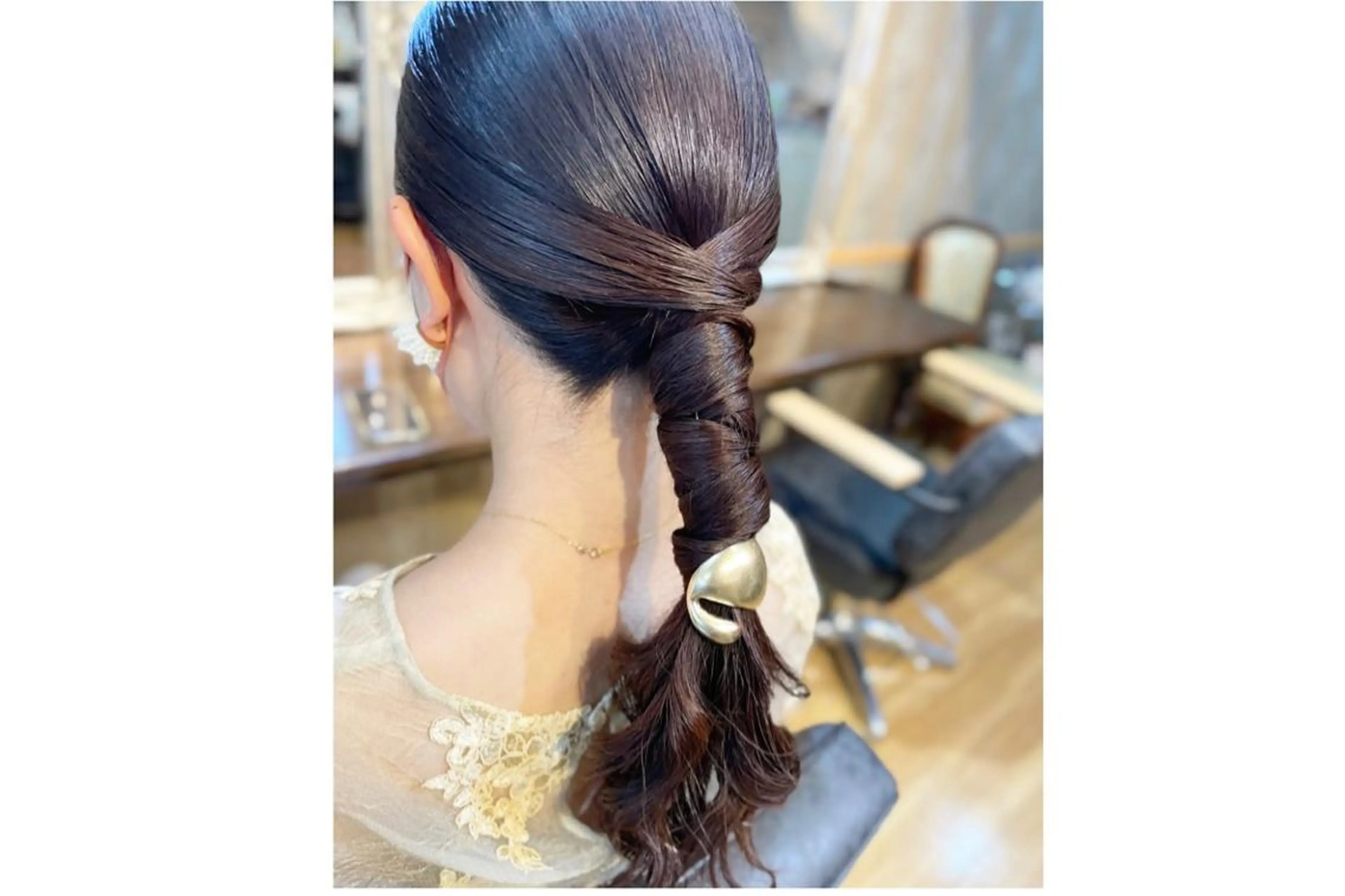 ロング ヘアセット sHioN髪質改善 美髪矯正／ヘア着付けのヘアスタイル