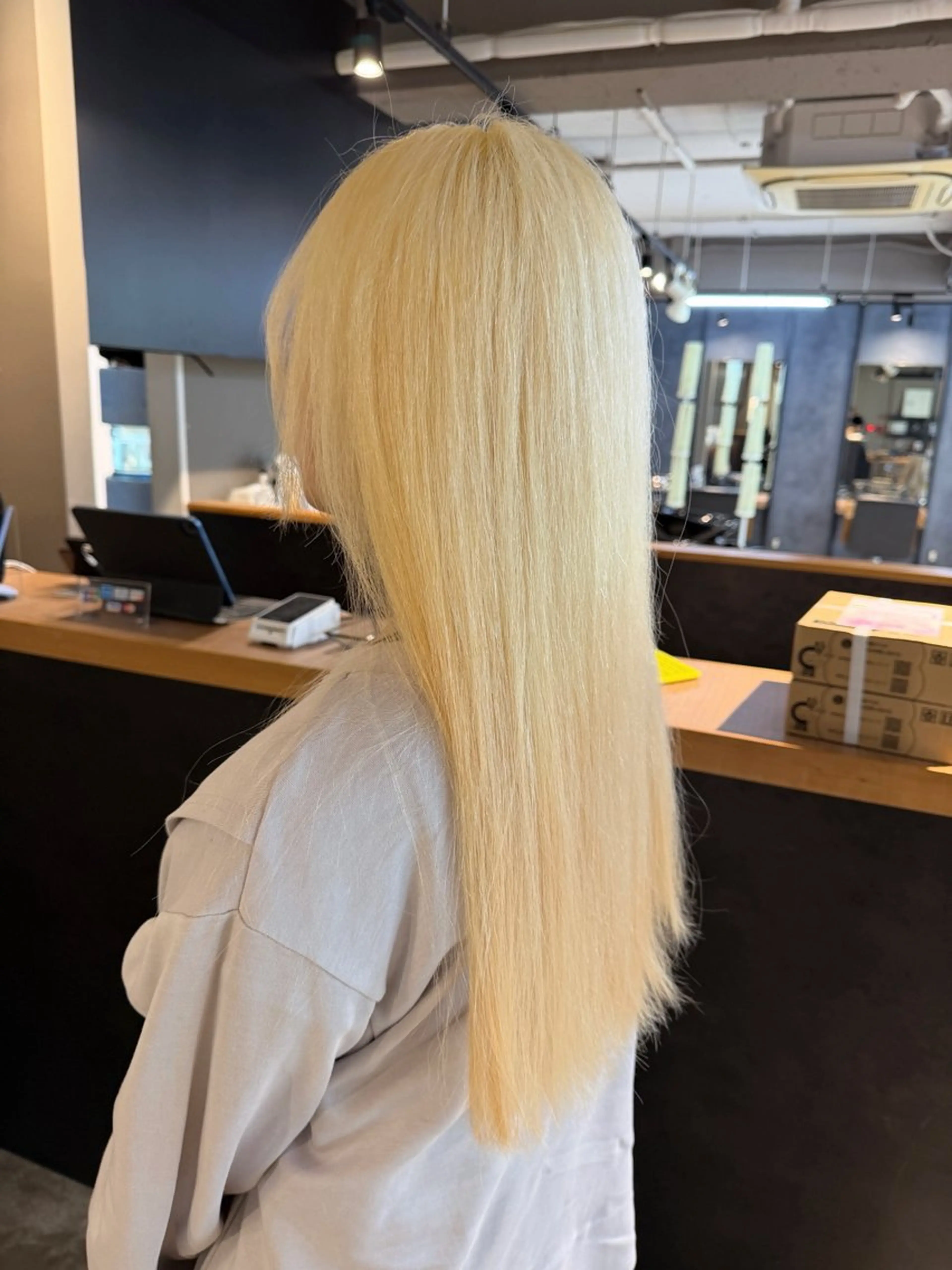 ロング カラー daiki 原宿のヘアスタイル