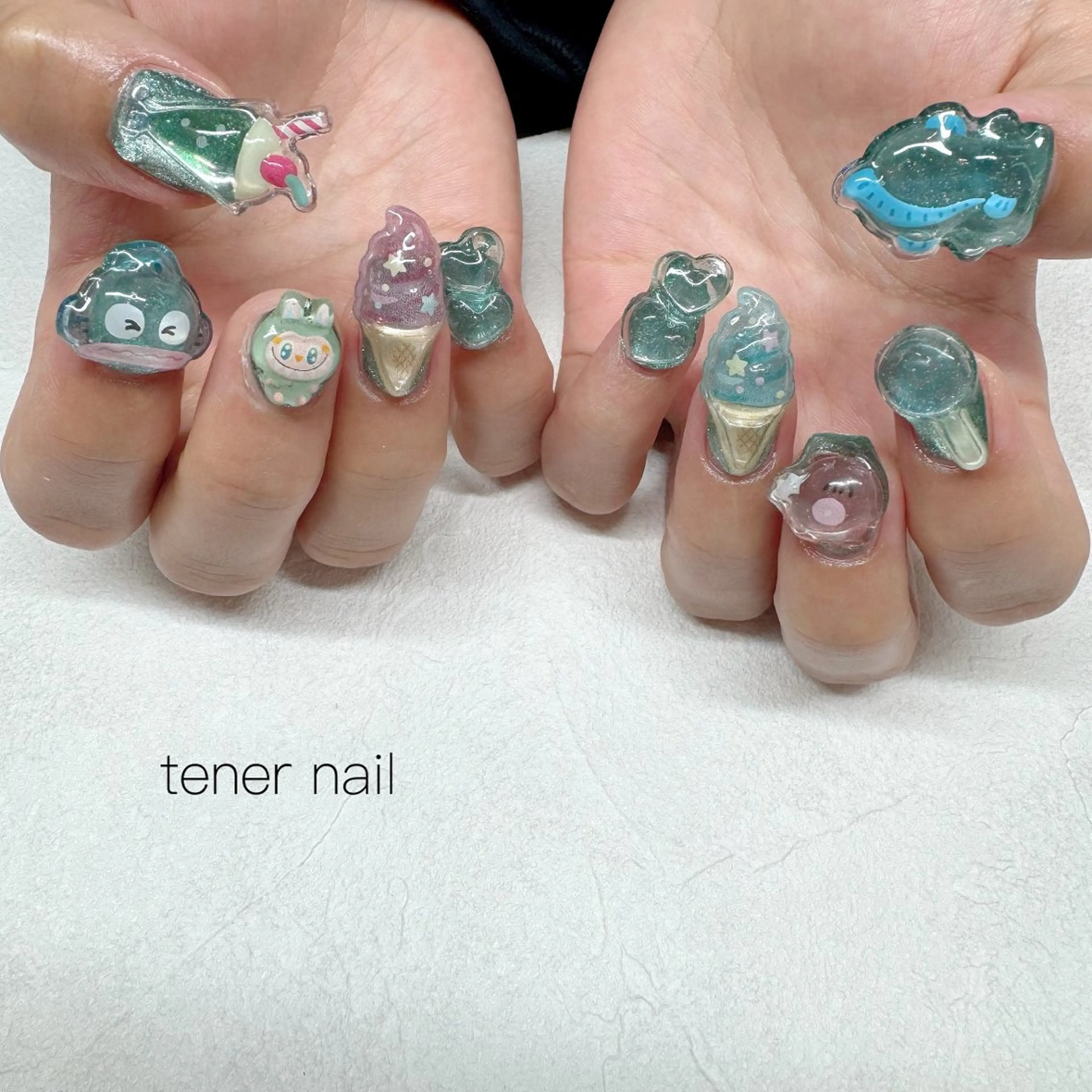 ネイル ハンドネイル tener  nail  テネルネイル所属・テネルネイル tener nailのネイルデザイン