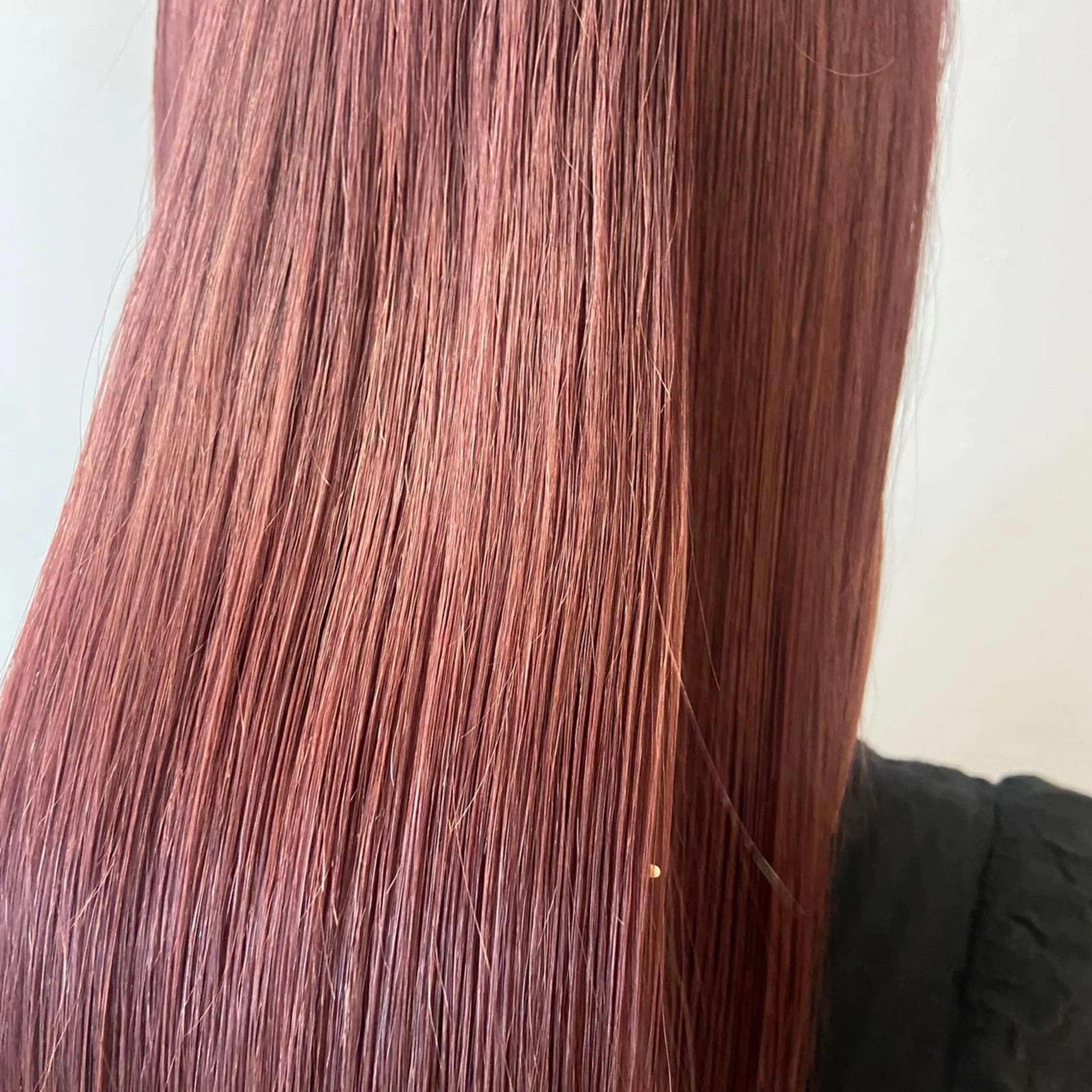 ロング カラー ベージュカラー ピンクカラー ピンクベージュ natsumi / N°ariaのヘアスタイル