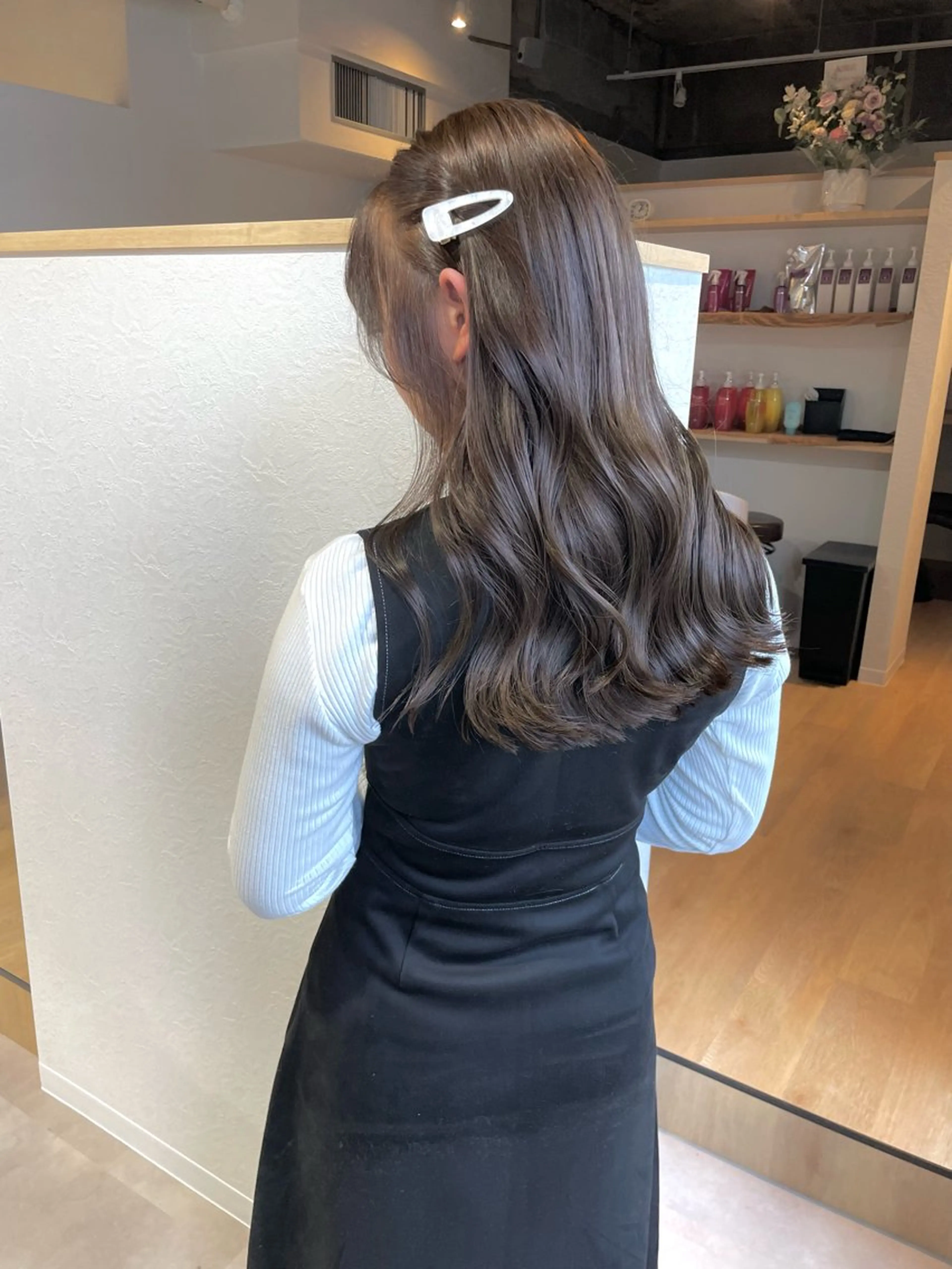 セミロング 韓国/透明感 riToのヘアスタイル