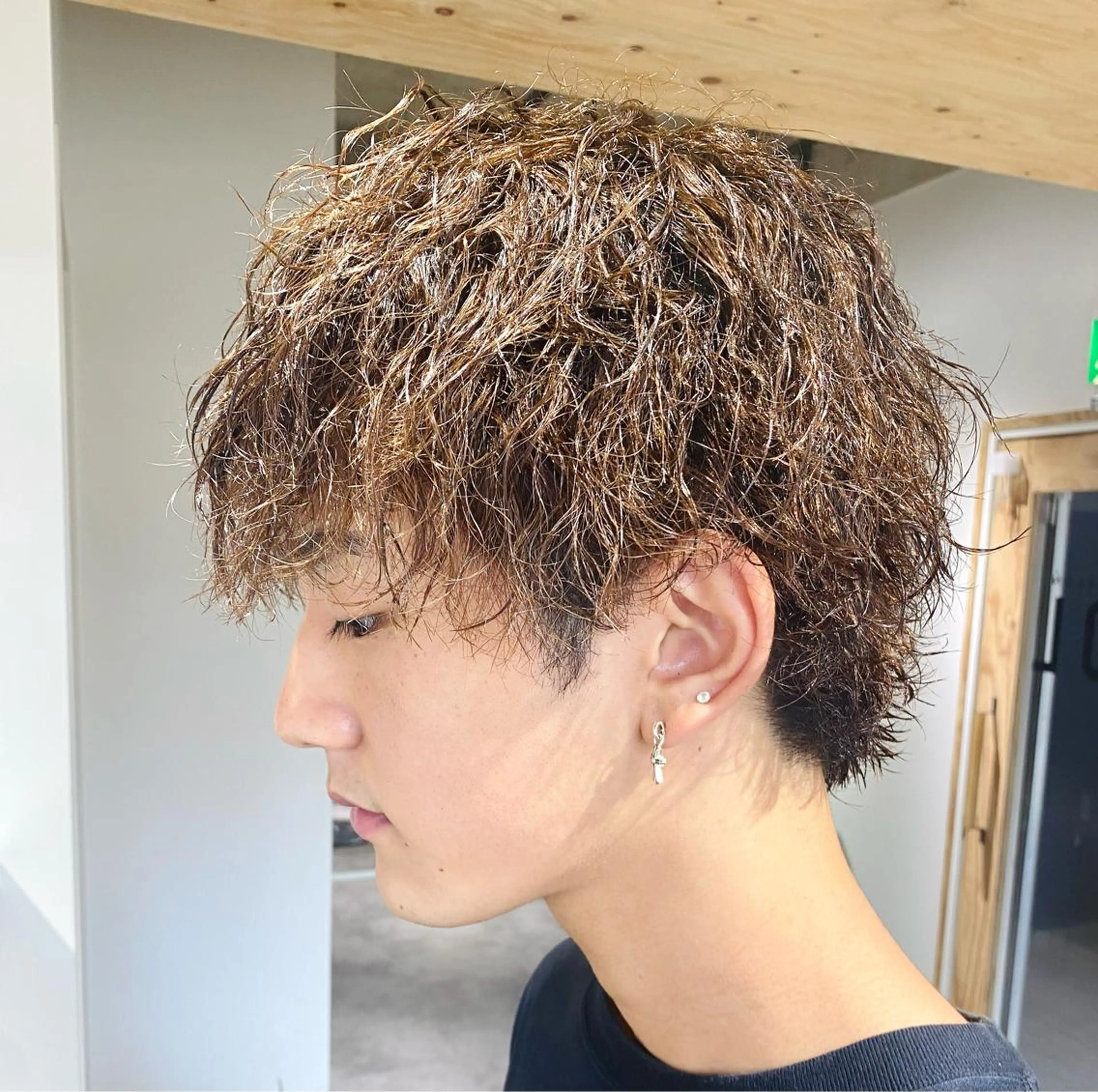 パーマ メンズ カット パーマ トレンドパーマ‼️ NAOKI💥のヘアスタイル