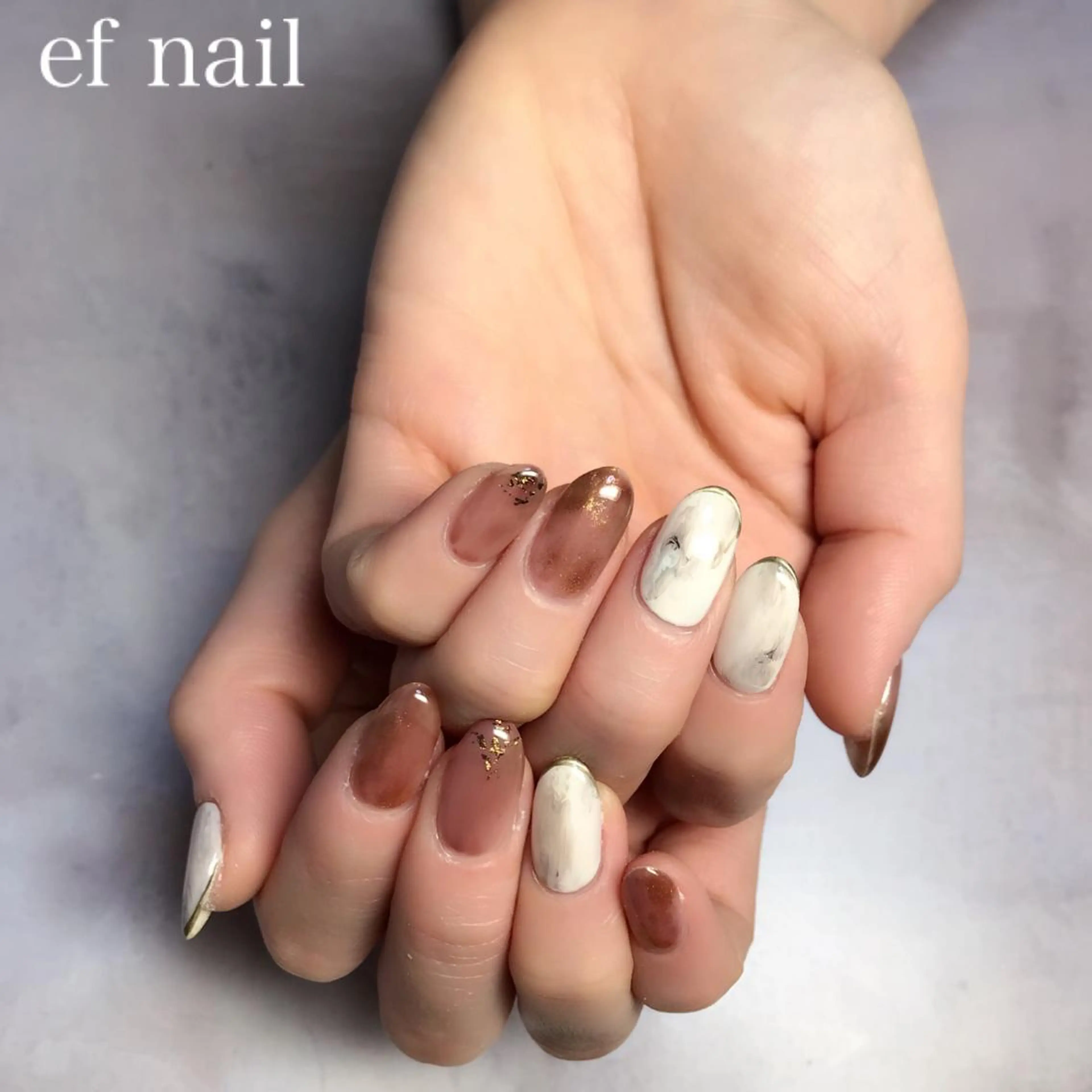 ネイル ハンドネイル ef nailのネイルデザイン