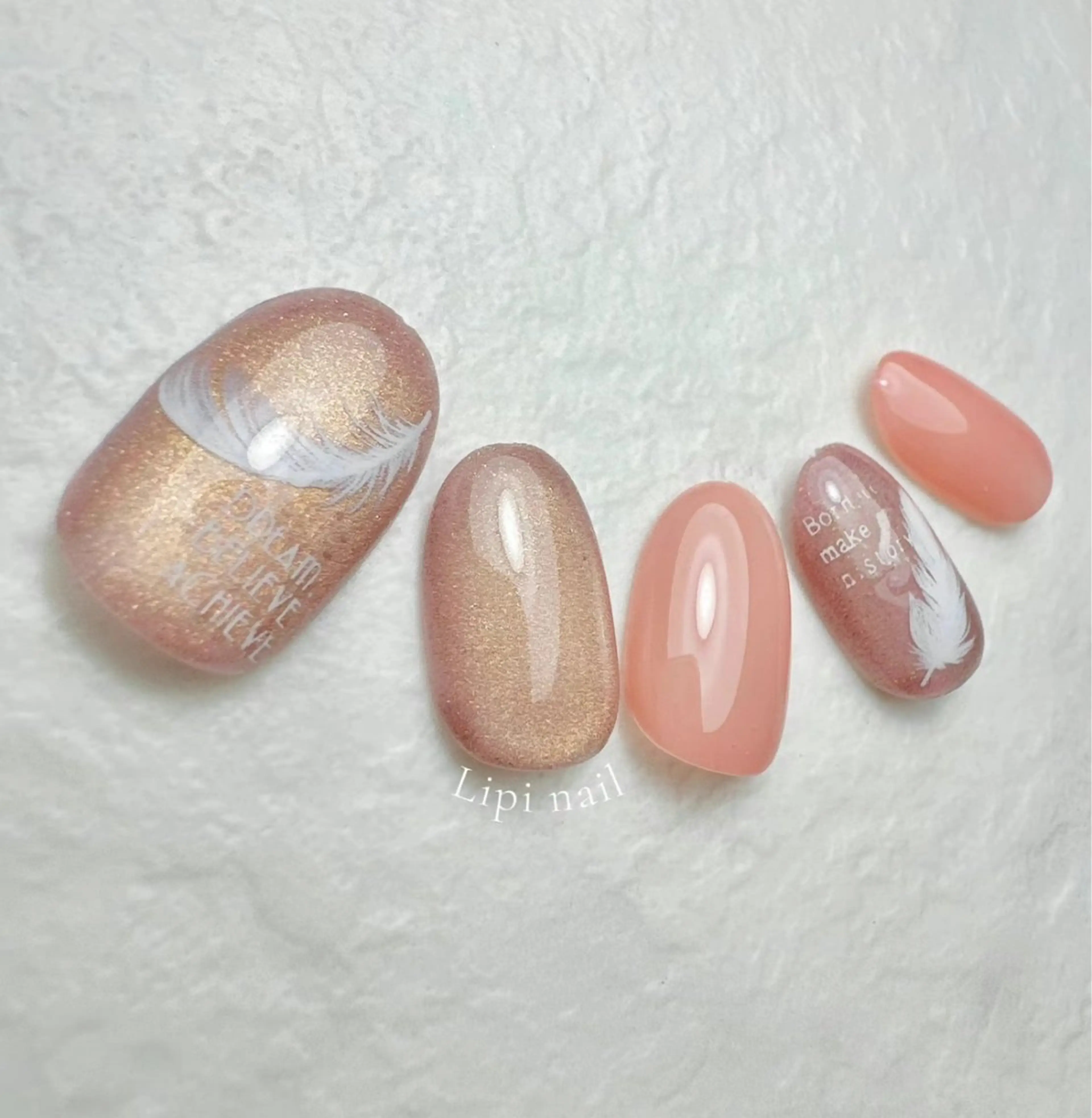 ネイル マグネットネイル ハンドネイル Lipi nailのネイルデザイン
