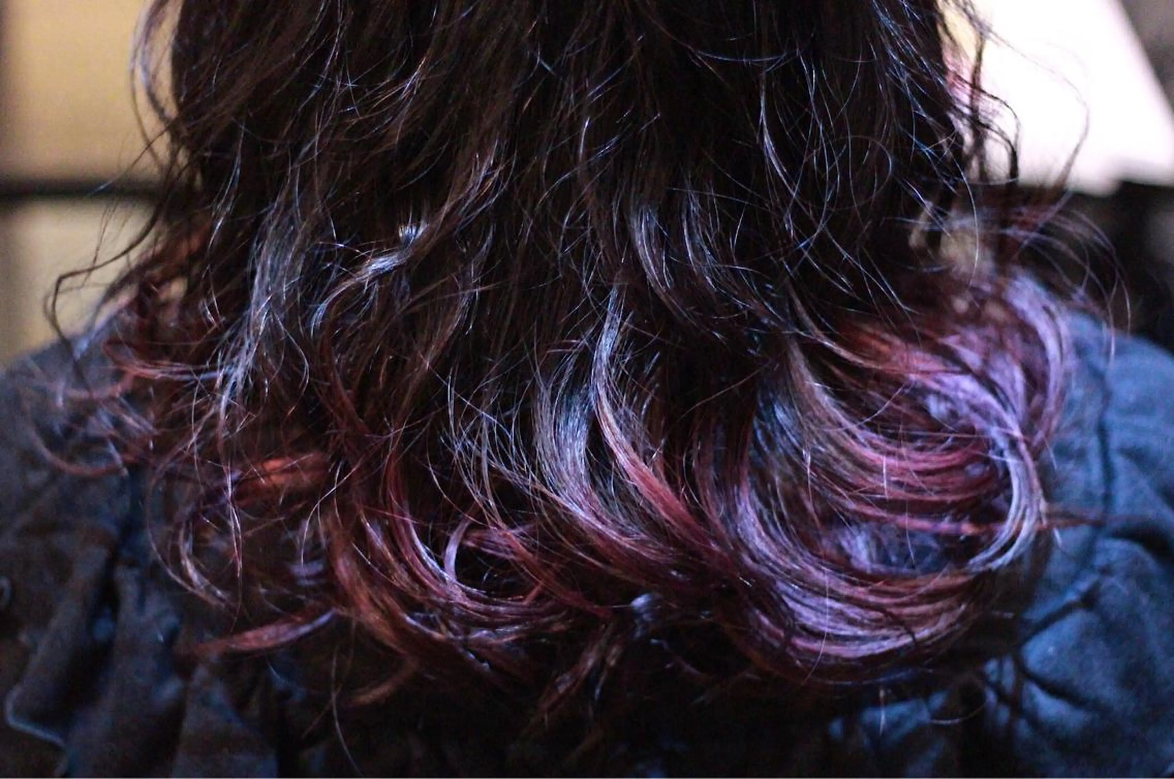 ロング カラー ヘアアレンジ ブリーチ グラデーションカラー ピンクカラー バイオレットカラー 遠藤悠大/メンズ縮毛 /メンズカットのヘアスタイル