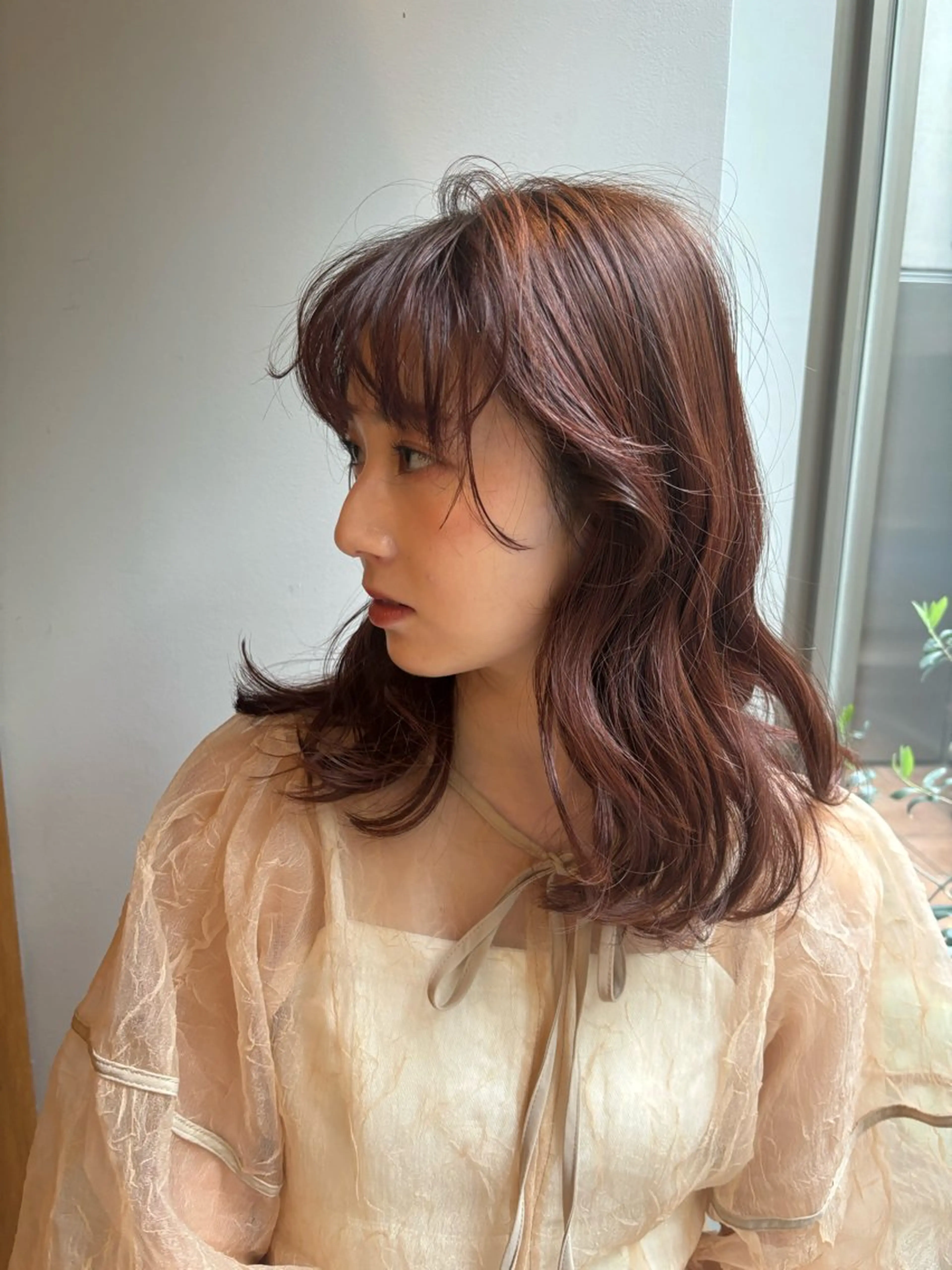 カラー ヘアカラー 韓国風ヘア/パーマ ♡あゆのヘアスタイル