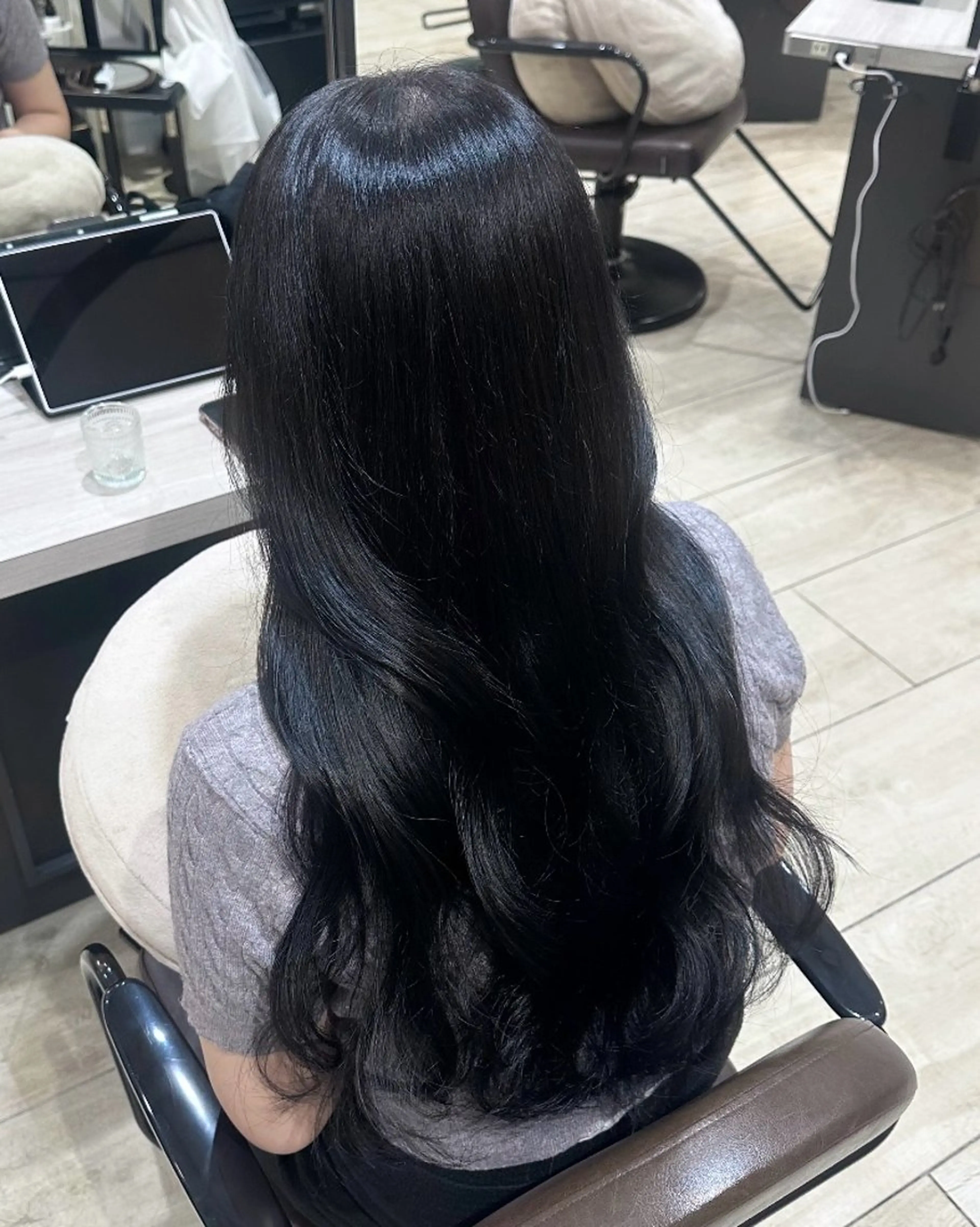ロング カラー カット ヘアカラー KANA🌀 銀座/レイヤーカットのヘアスタイル