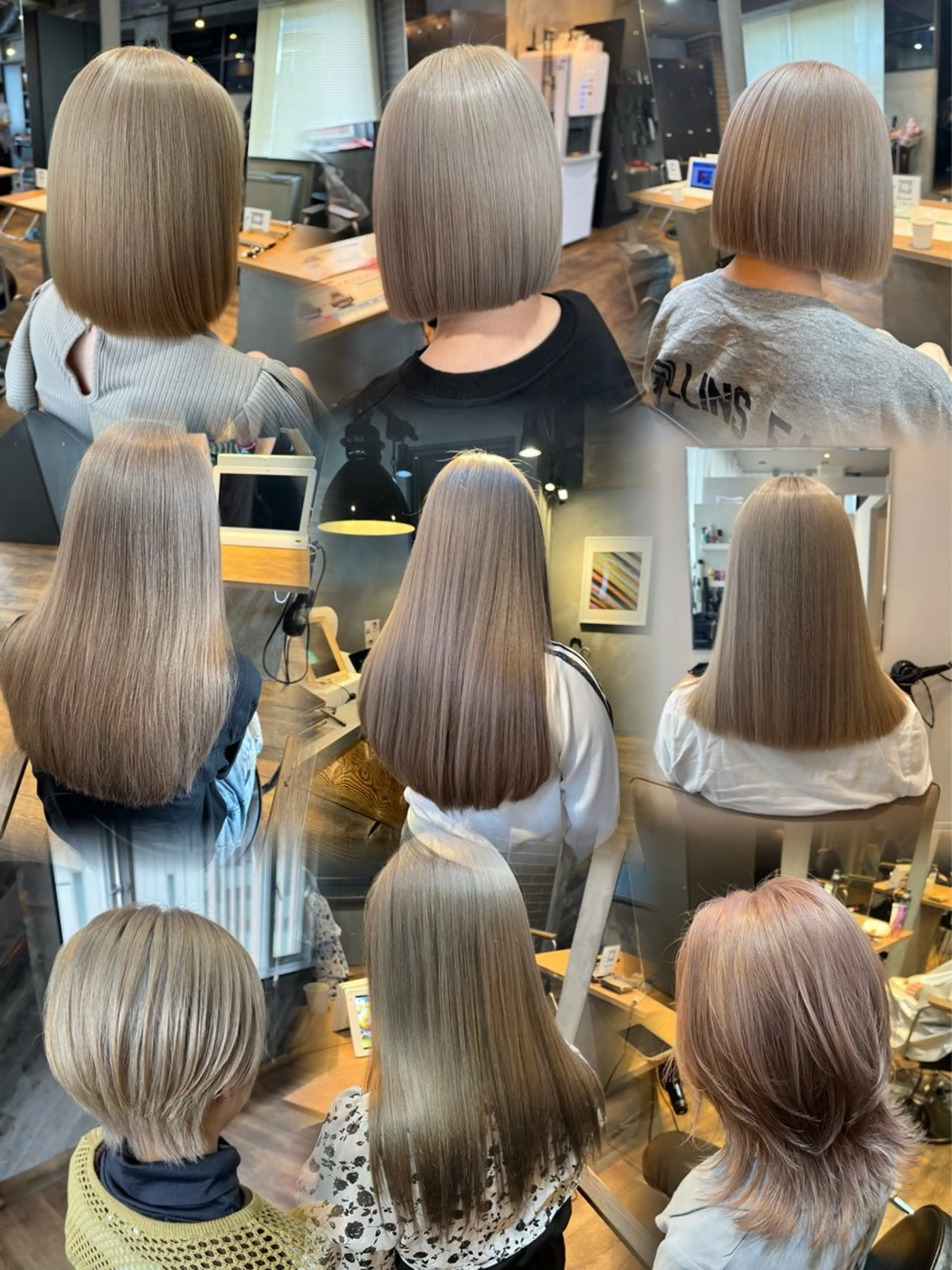 セミロング Eleanor spa&treatment 札幌店内にあるシェアサロン【WHITE】所属・シルクハイトーン / 髪質改善🦋MIKUのヘアスタイル