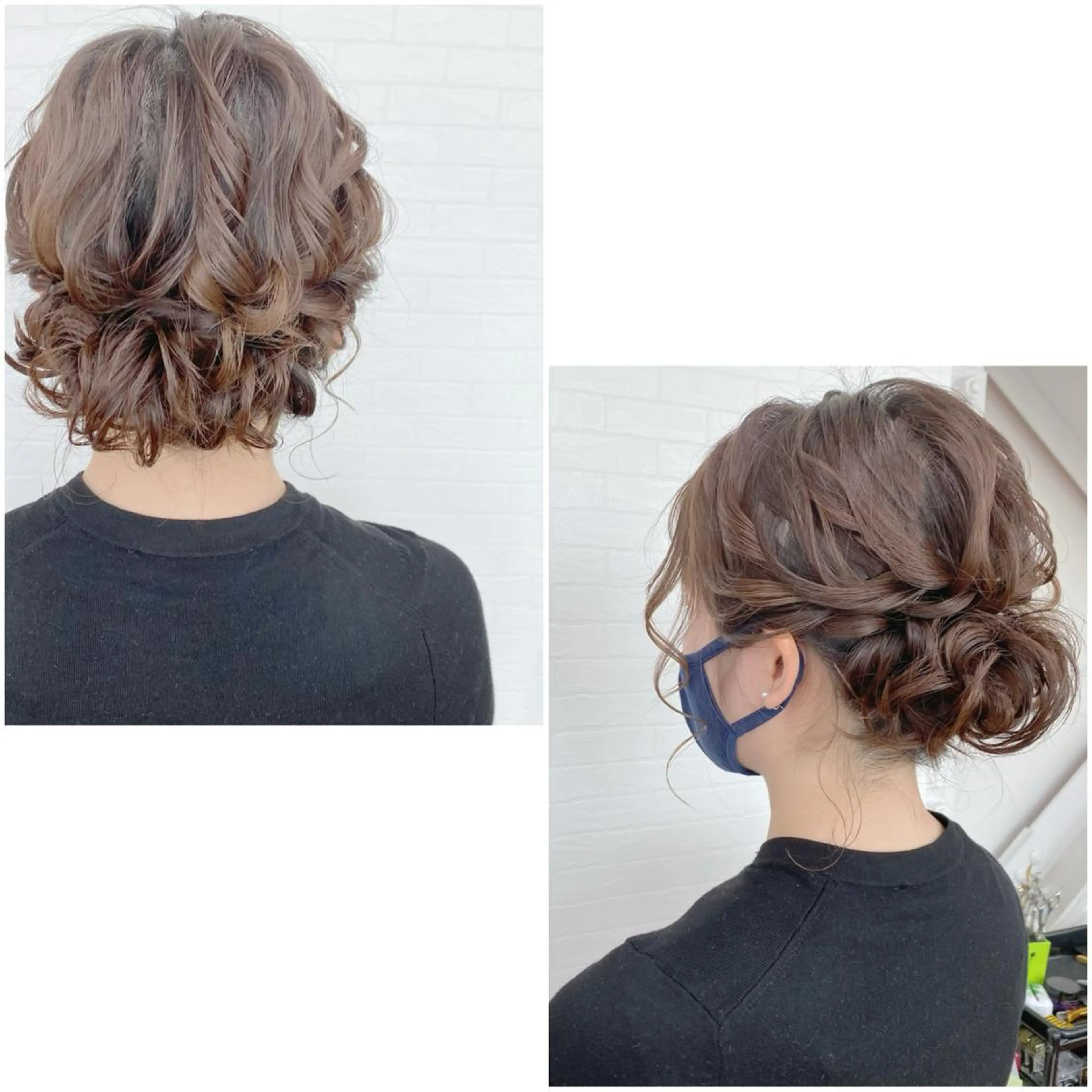 セミロング ヘアアレンジ ヘアセット GRANLUSSO 〜グランルッソ駅前店所属・木口 嘉美のヘアスタイル