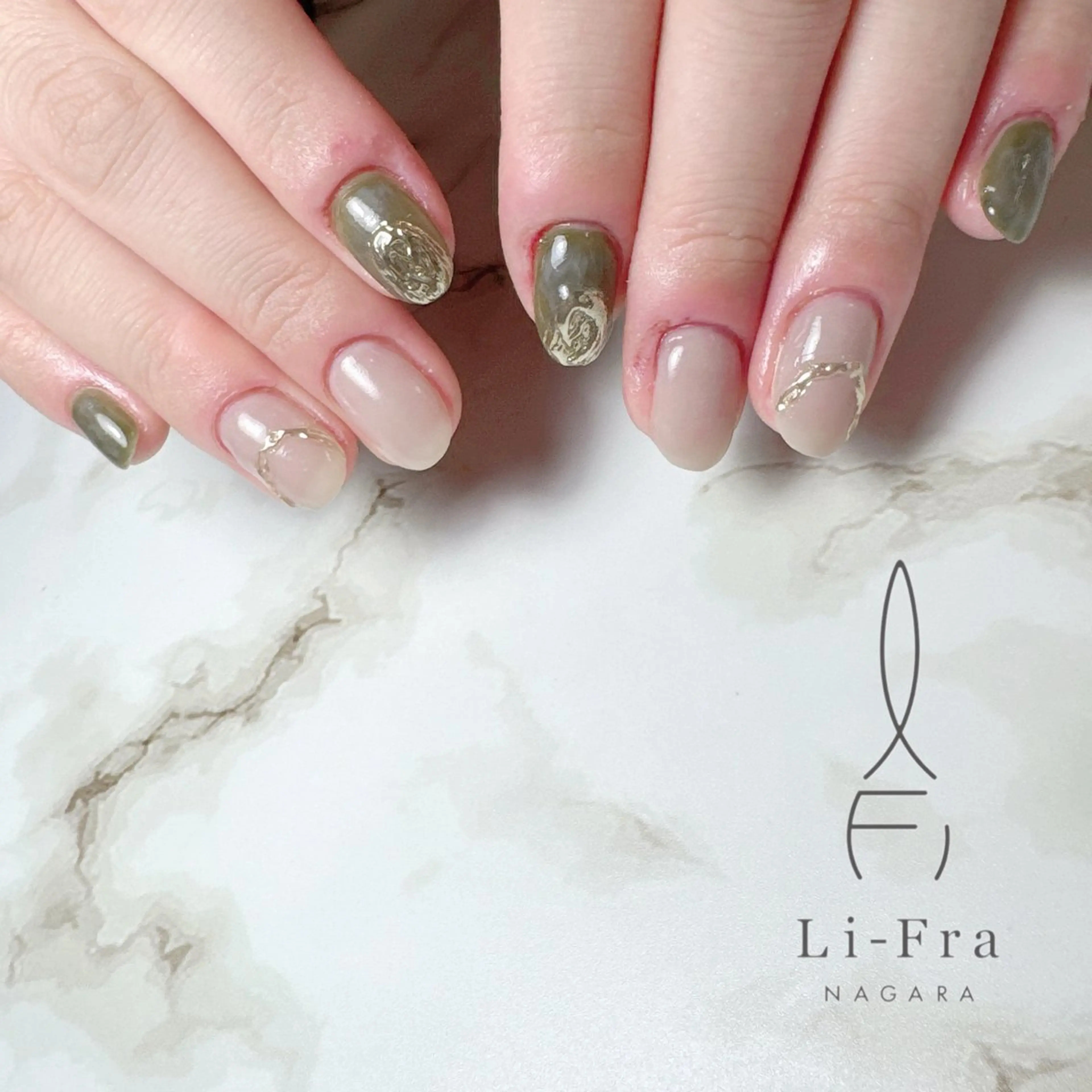 ネイル ハンドネイル Li-Fra YOKOのマツエク・マツパデザイン