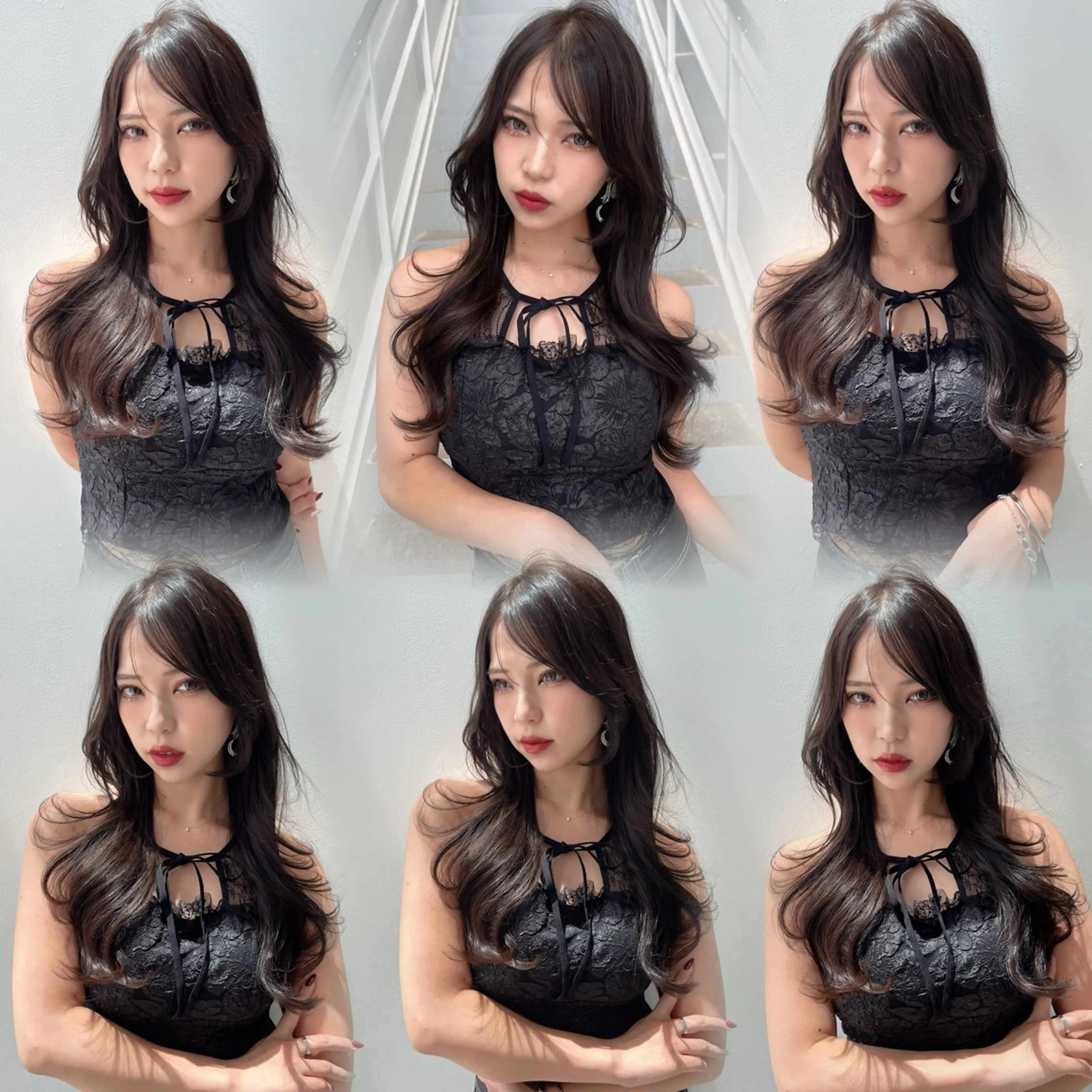 ロング カラー ヘアアレンジ 韓国レイヤー/ボブ 髪質改善/TAKAのヘアスタイル