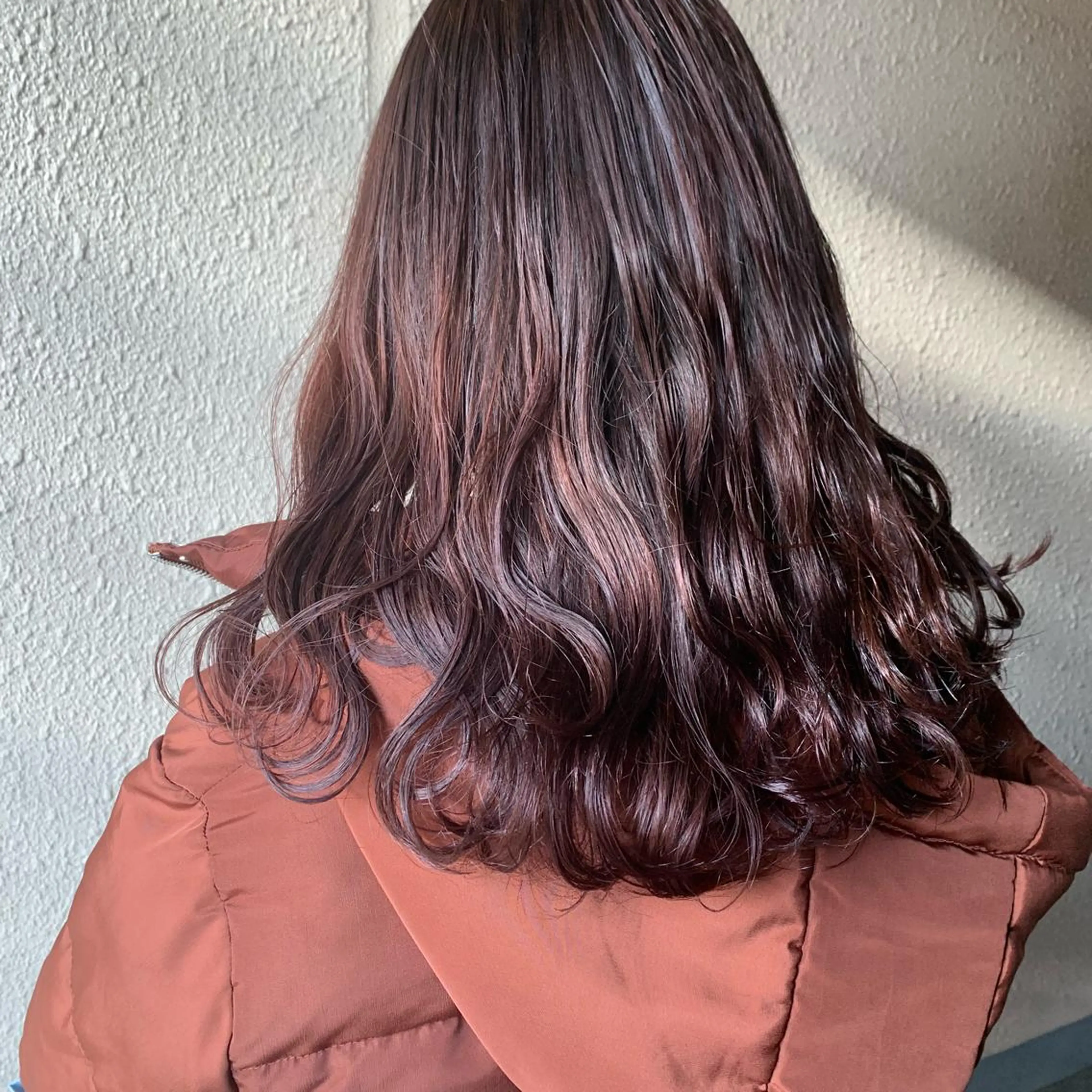 ロング カラー バイオレットカラー ヘアカラー トリートメント chouette/ 根本優希のヘアスタイル