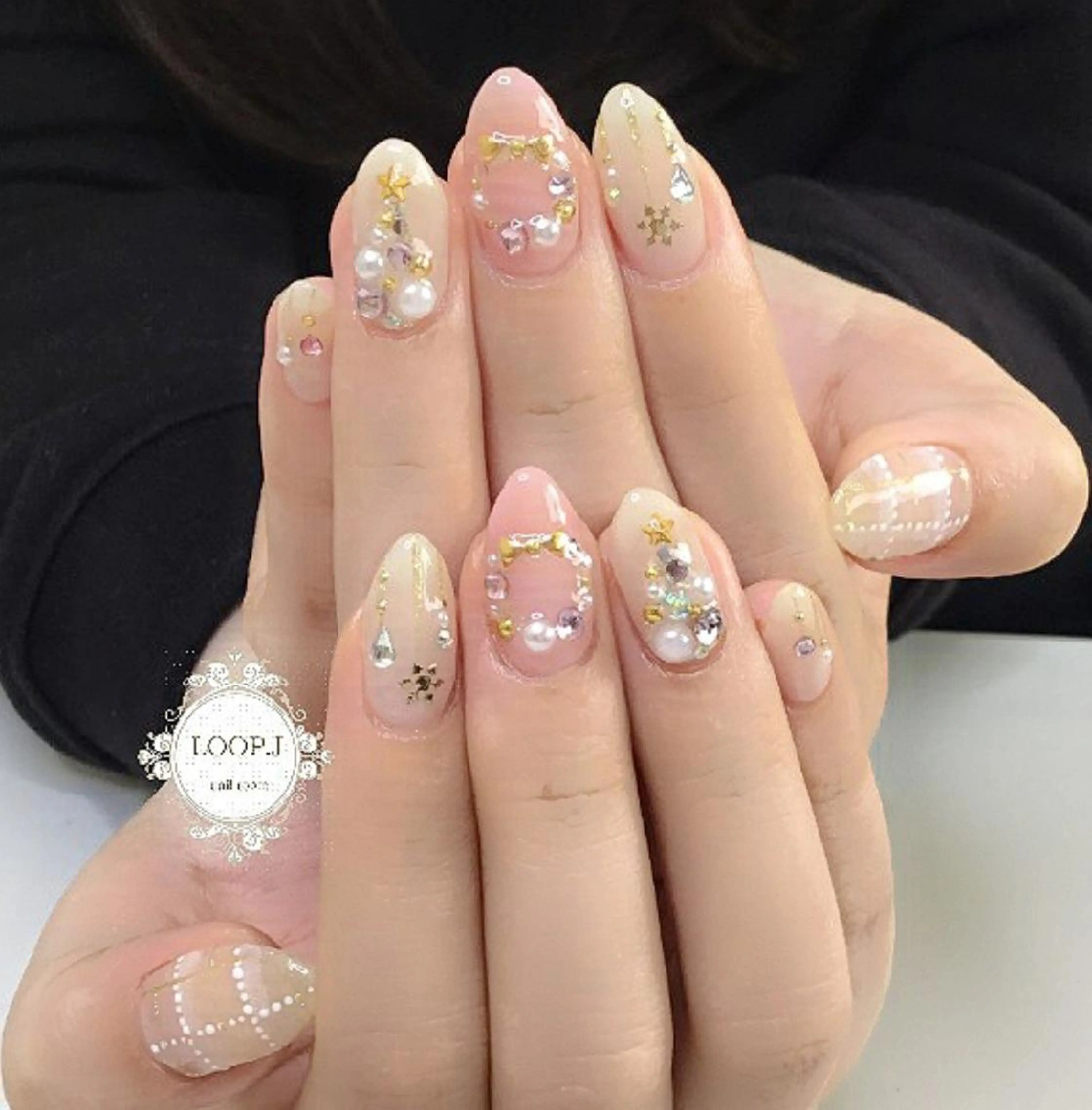 ネイル ハンドネイル おおくぼ めぐみのネイルデザイン