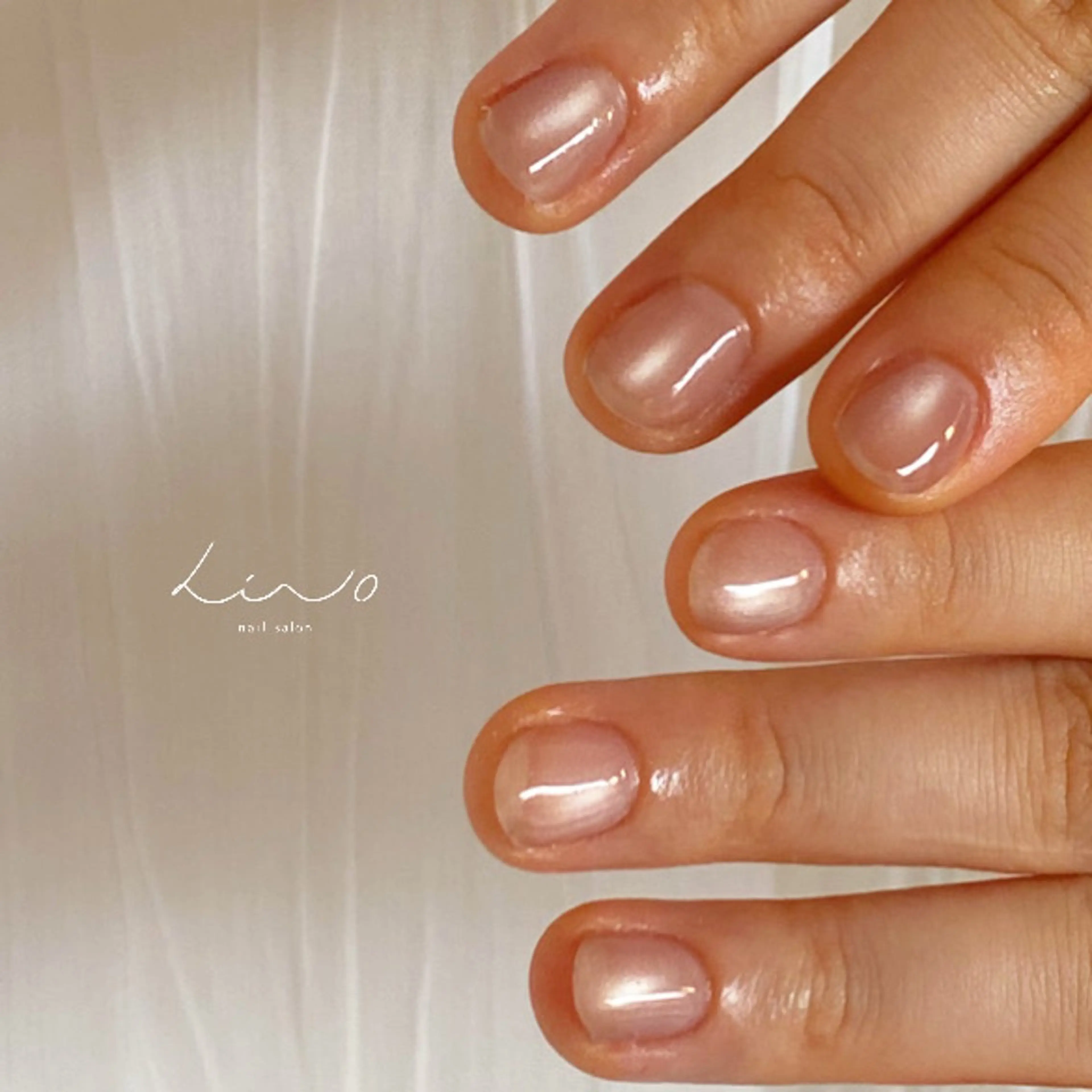 ネイル ピンク lino所属・lino 宝塚店のネイルデザイン