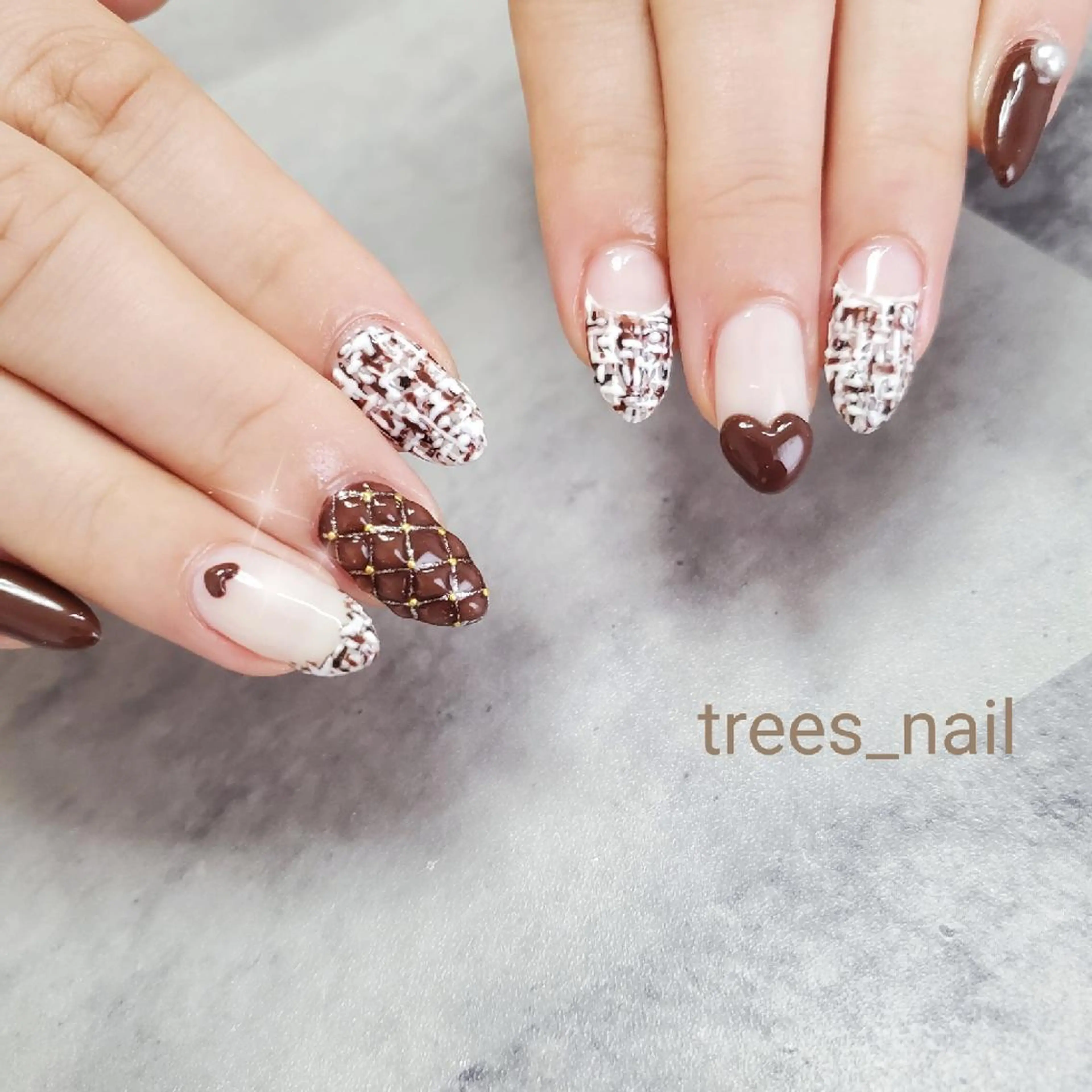 ネイル trees_ nailのネイルデザイン