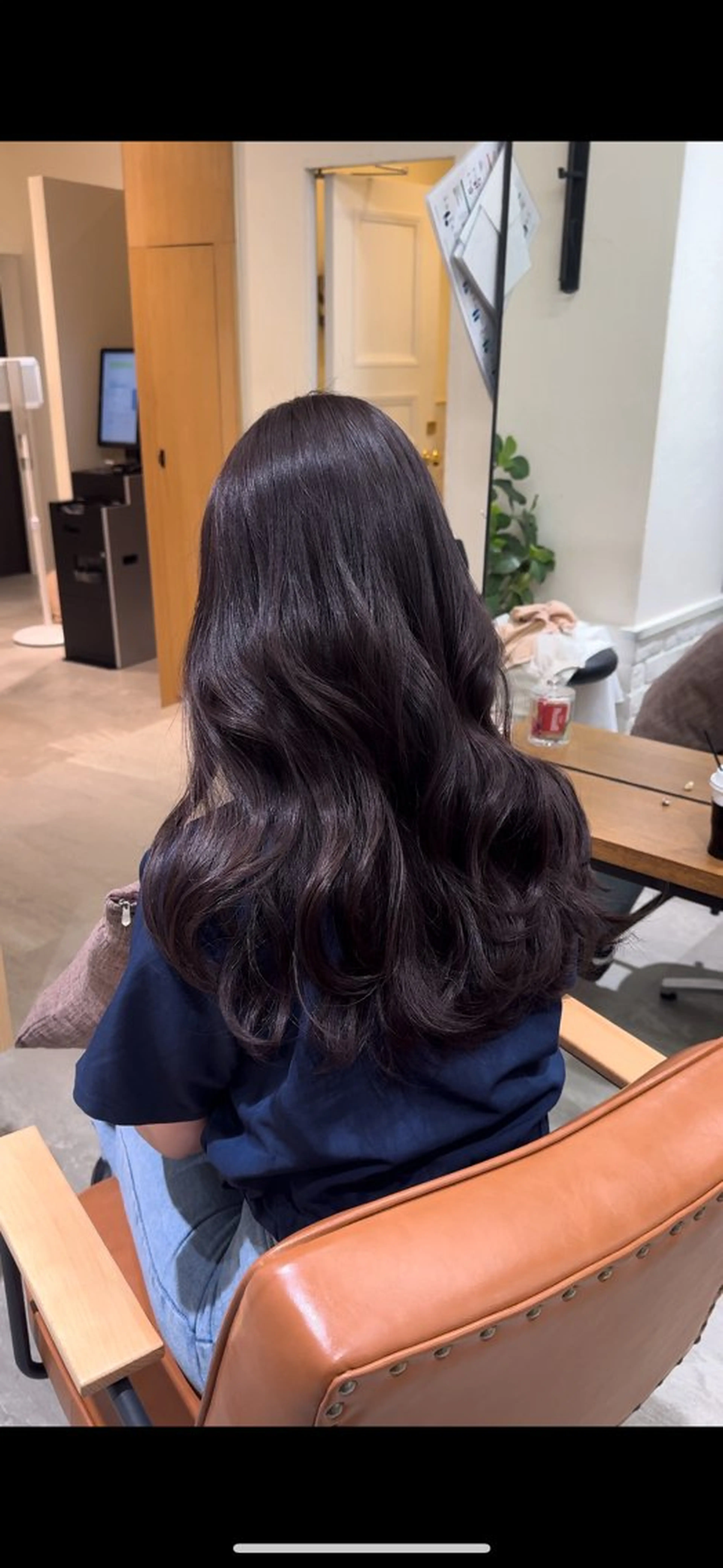 就活カラー＋トリートメントの写真