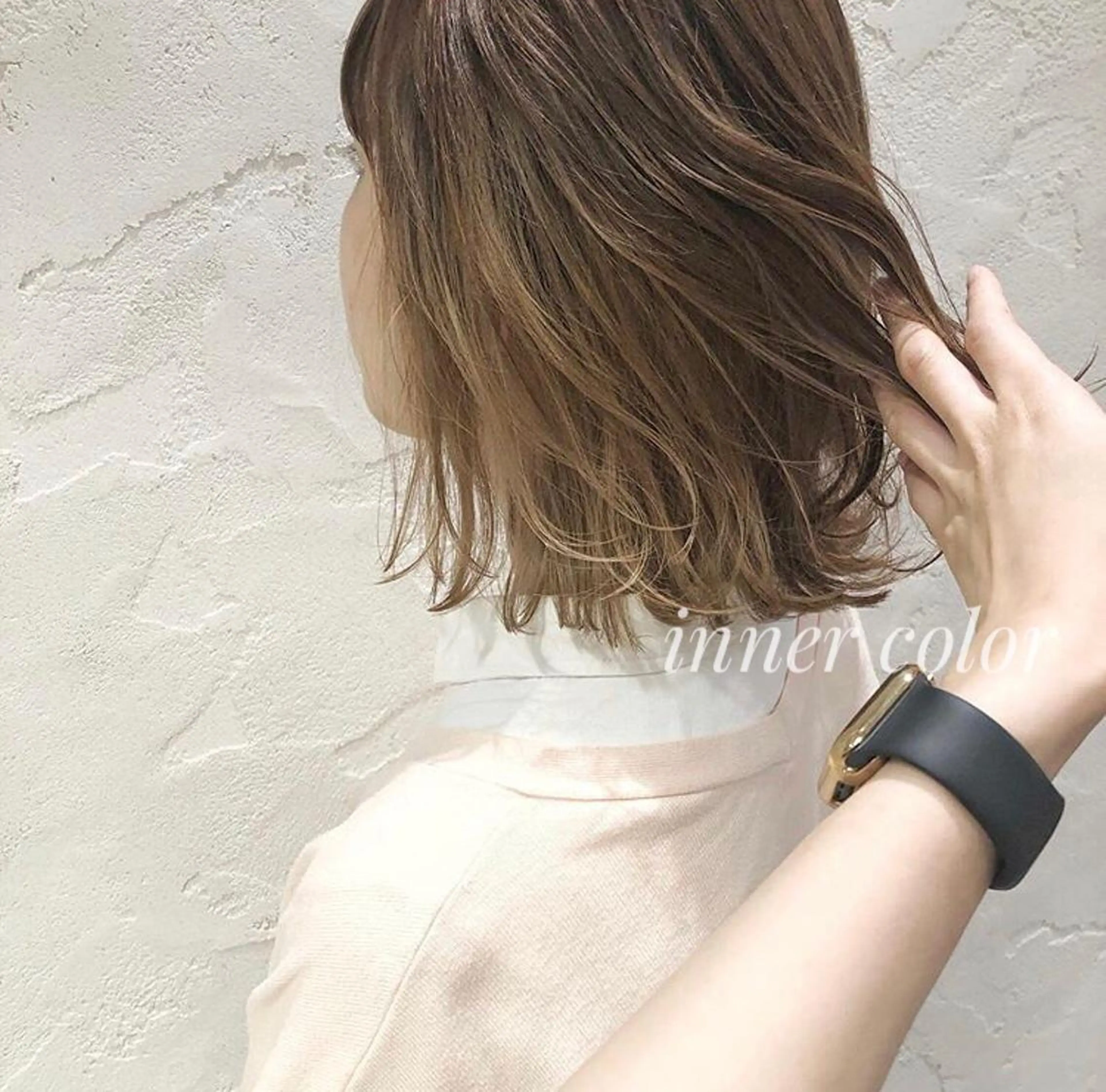 ミディアム ヘアカラー トリートメント ヘアセット Hair Salon BOTTOMS所属・✨透明感ケアカラー✨ 長野ゆきなのヘアスタイル