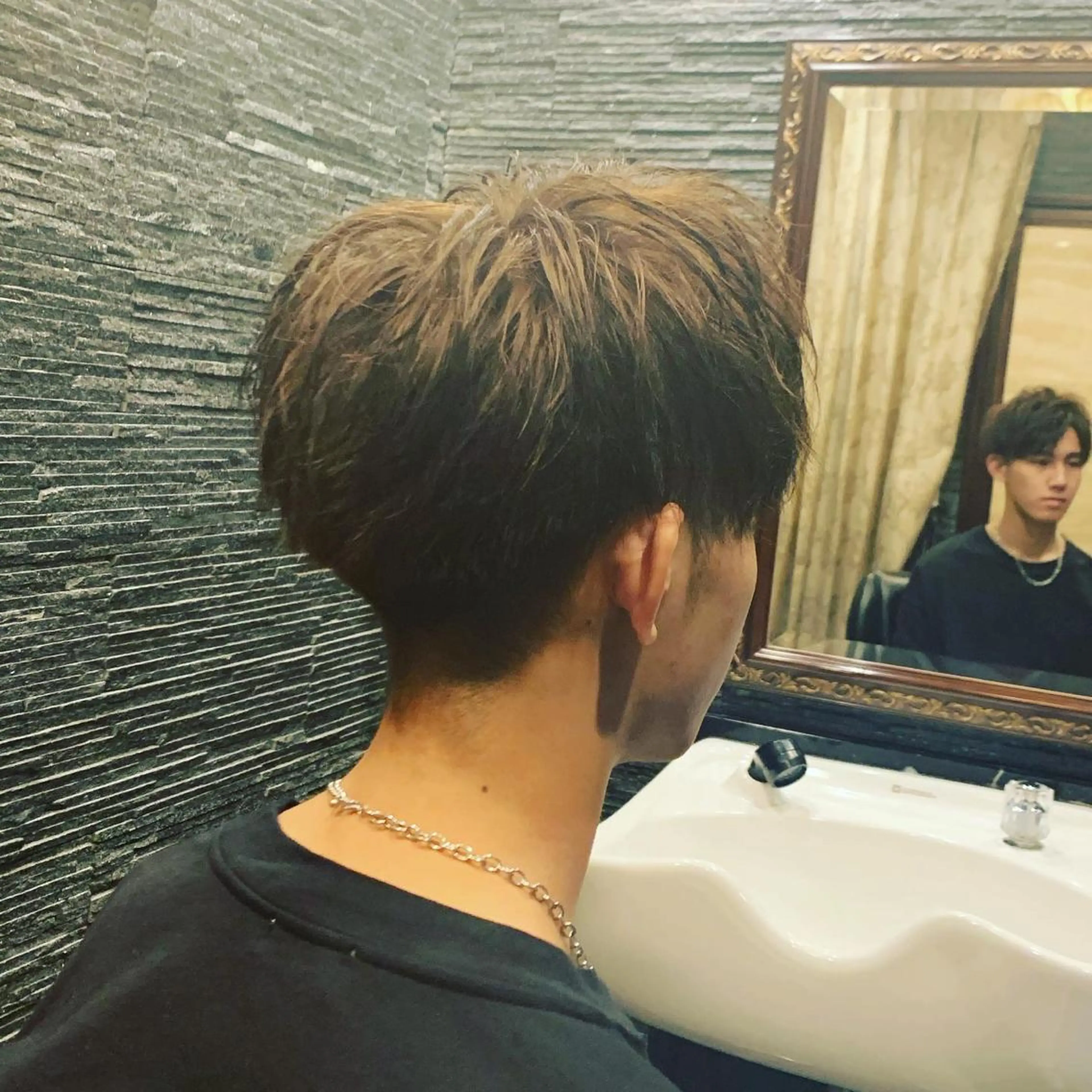 ショート メンズ ヒロ銀座 バーバーショップ神楽坂所属・ひらお あおとのヘアスタイル