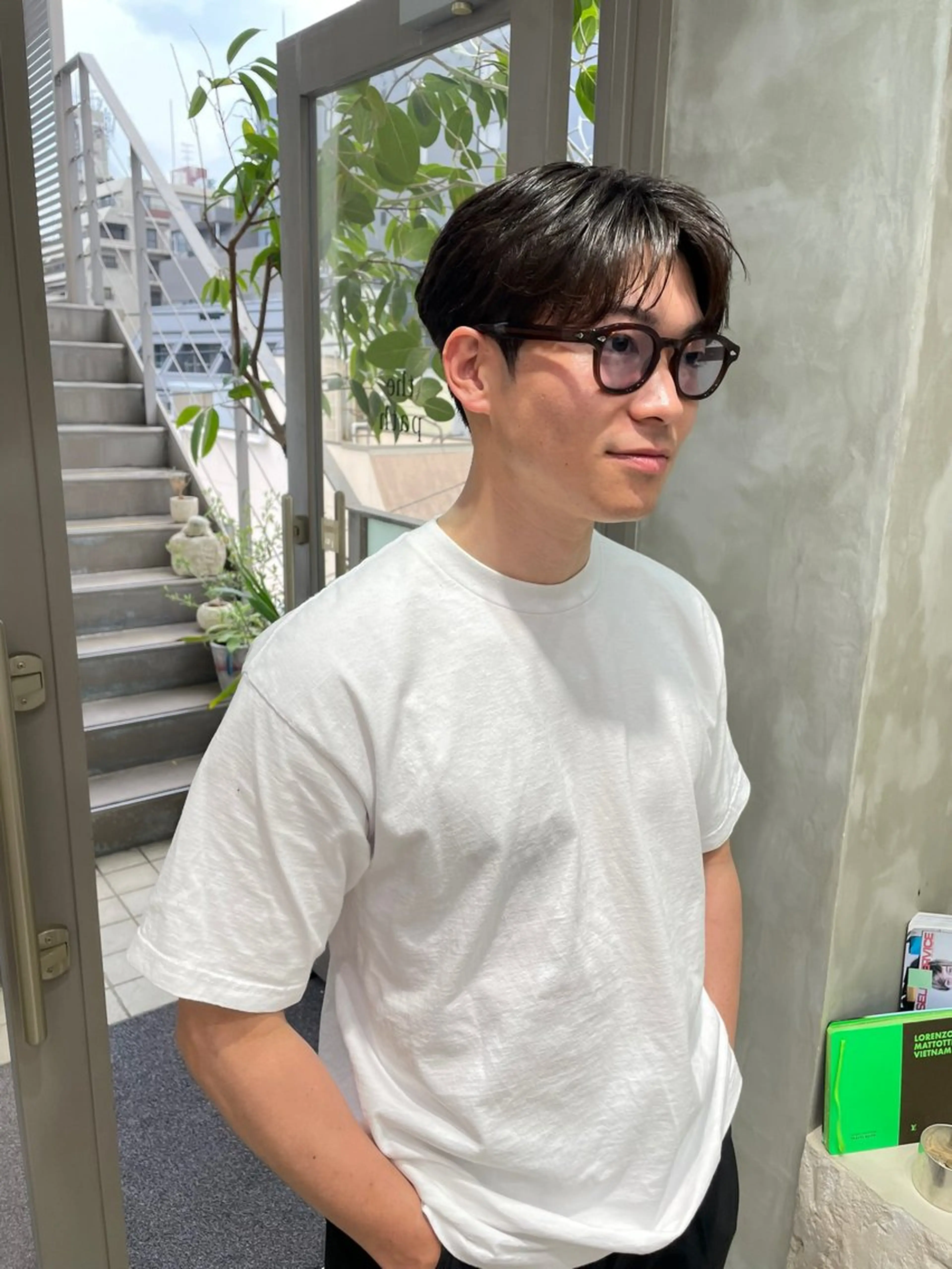 パーマ メンズ メンズパーマ カット パーマ the path shogo🌻のヘアスタイル