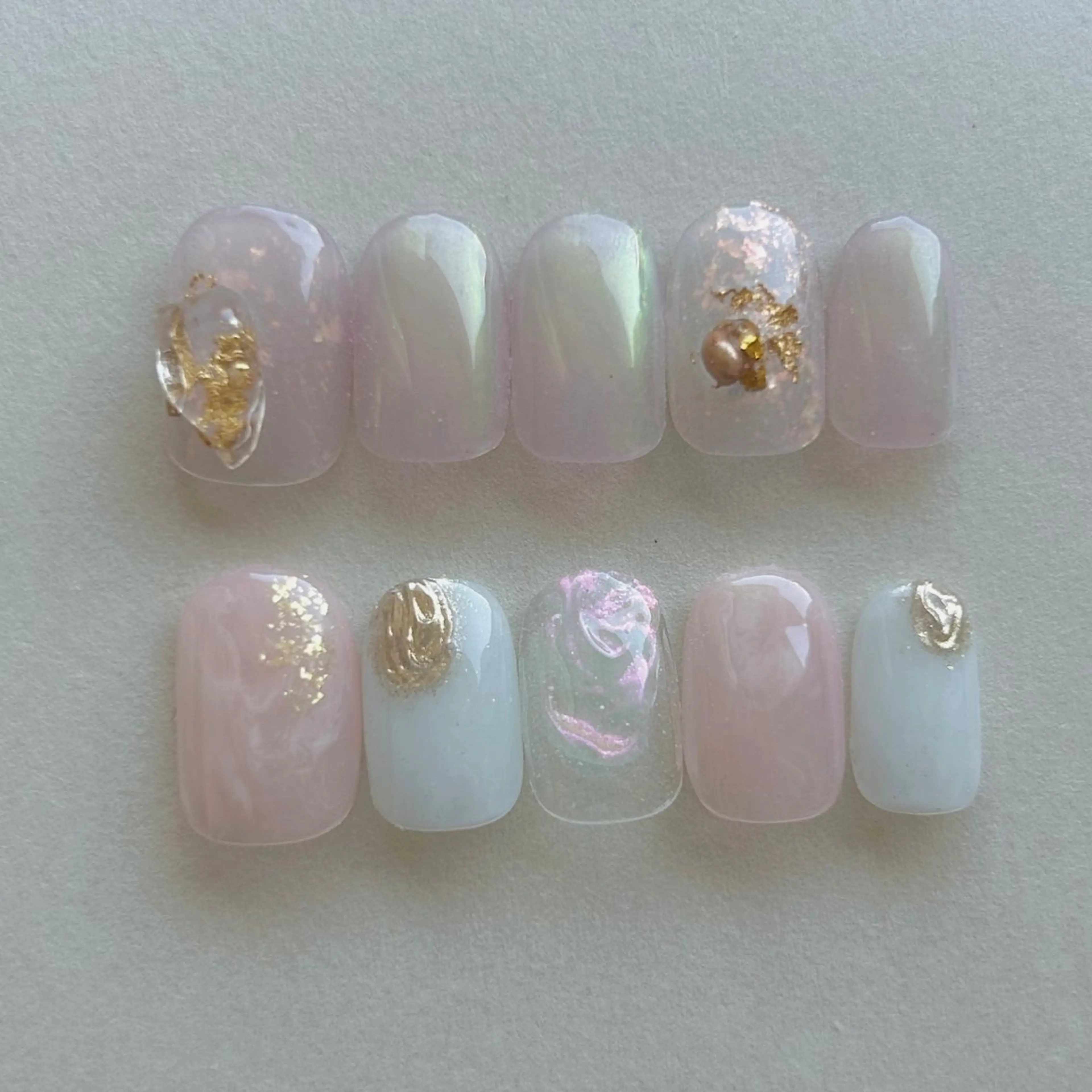 ネイル シンプルネイル Lull ネイル/ HBL/ハンドケアのネイルデザイン