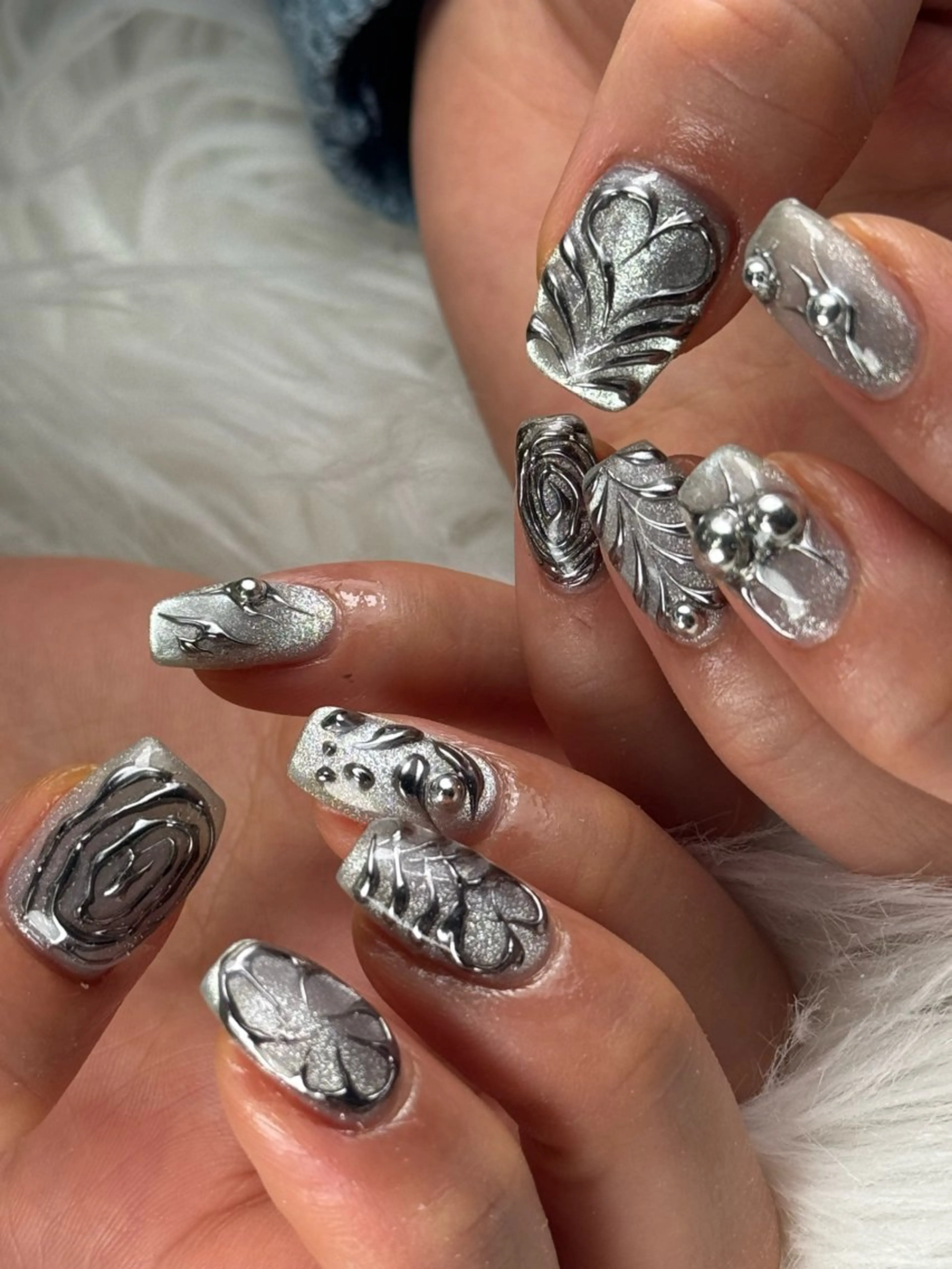 ネイル ハンドネイル Nail Salon L'arc所属・💊大阪/南船場 monica🧠のネイルデザイン