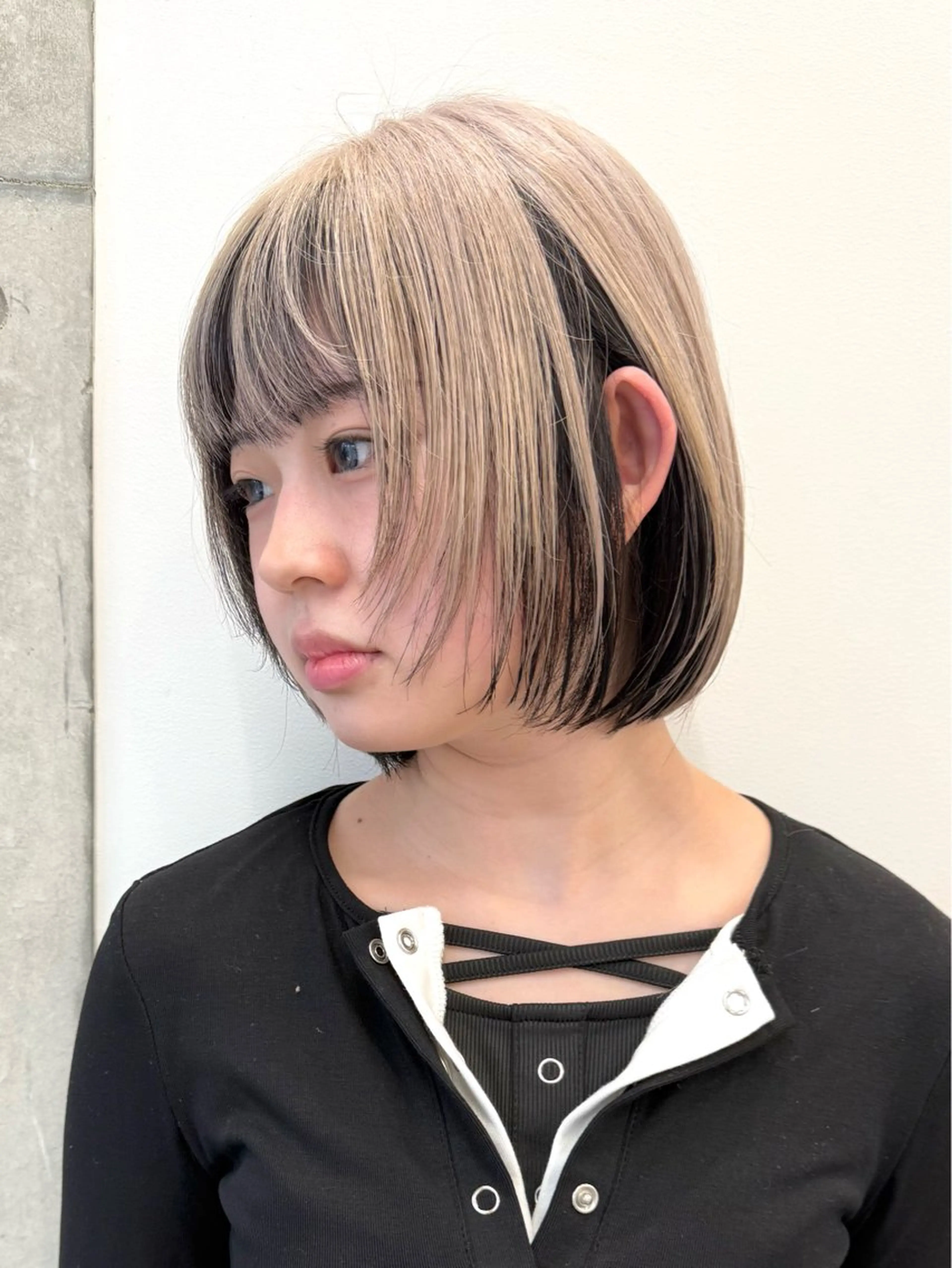 【韓ドル風🇰🇷】インナーカラー💘+Aujua艶々トリートメント🌟の写真