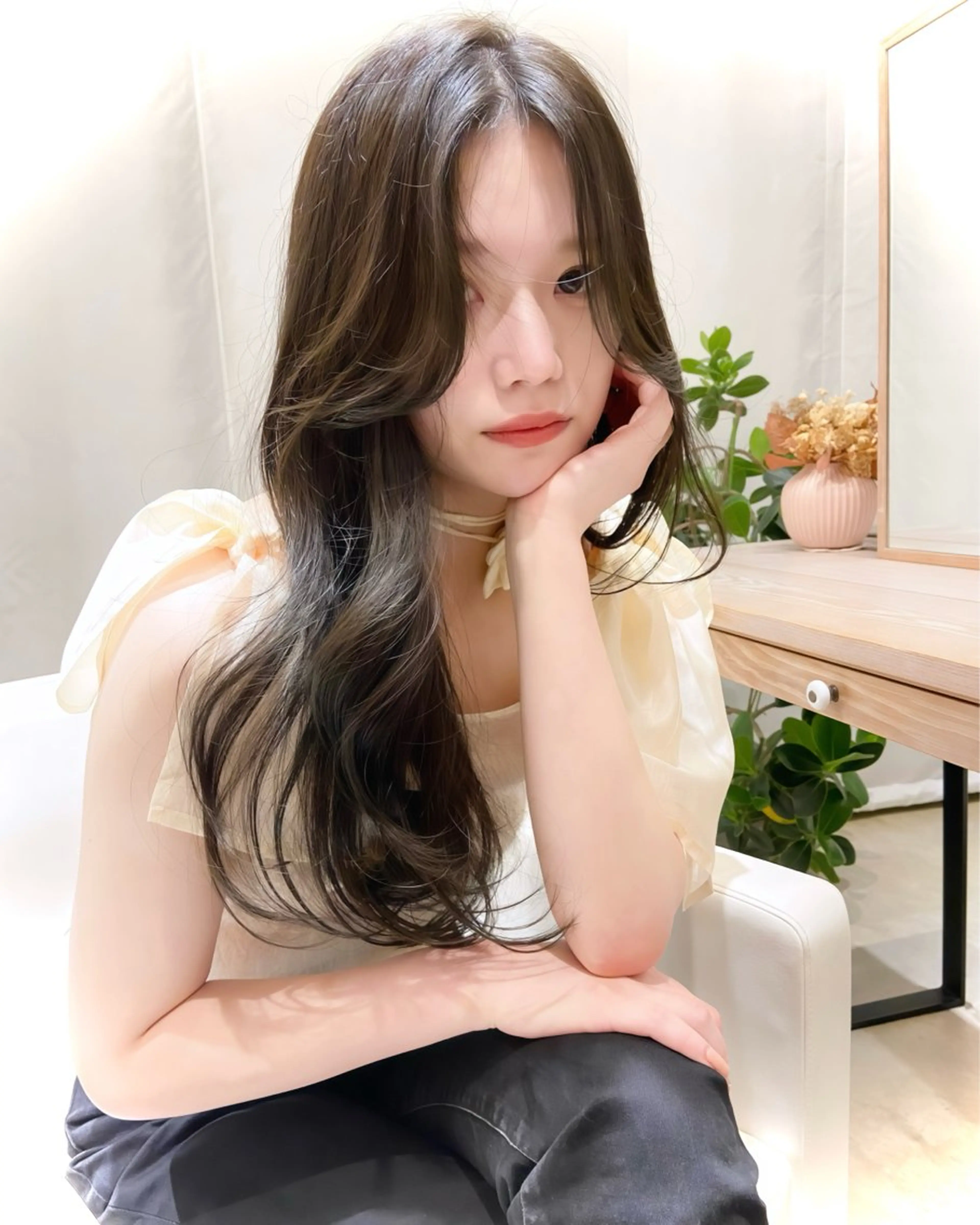 ⭐️【nanami一押しメニュー】カット+艶カラー+"3step"トリートメントの写真