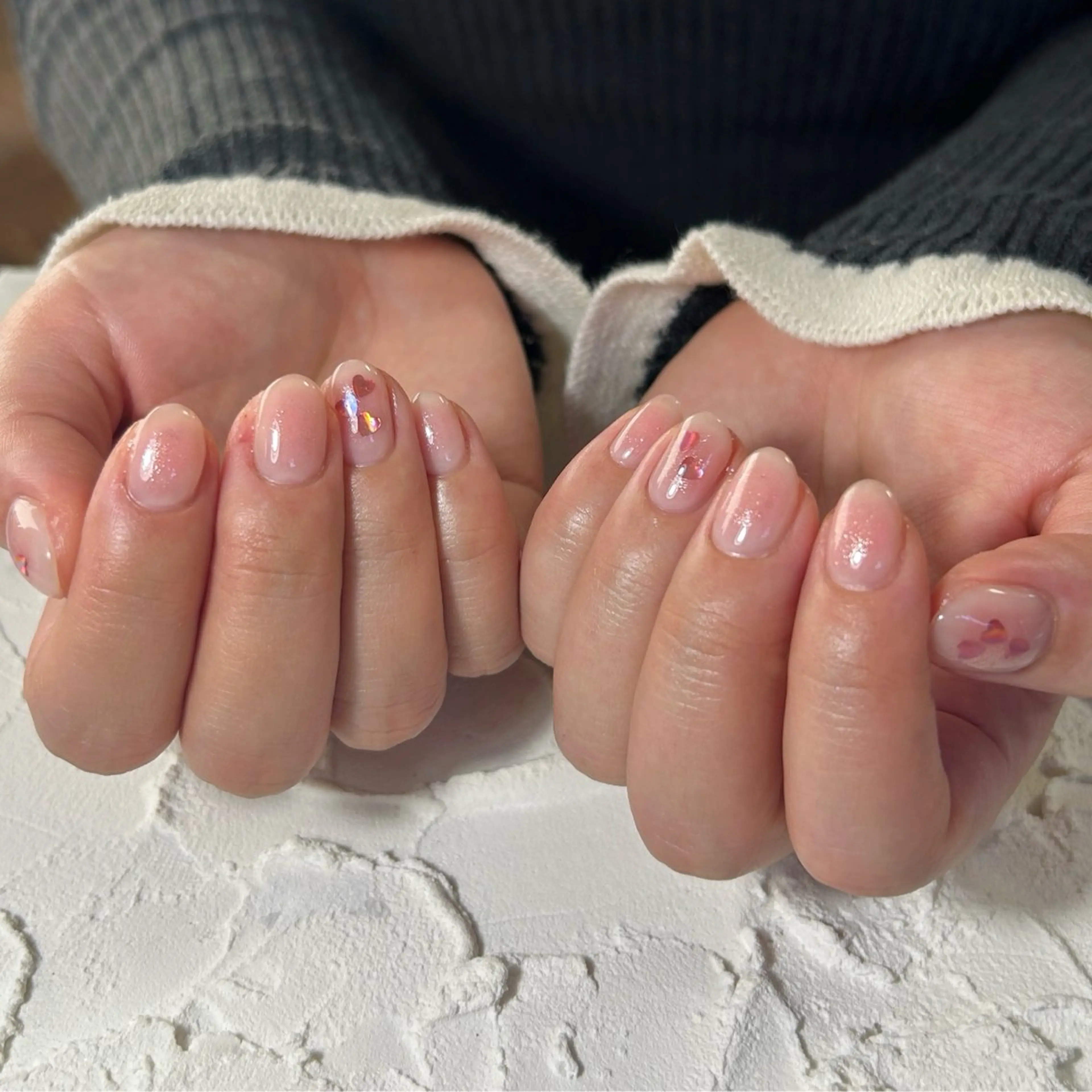 ネイル チークネイル ハンドネイル Lofinails ちひろのネイルデザイン